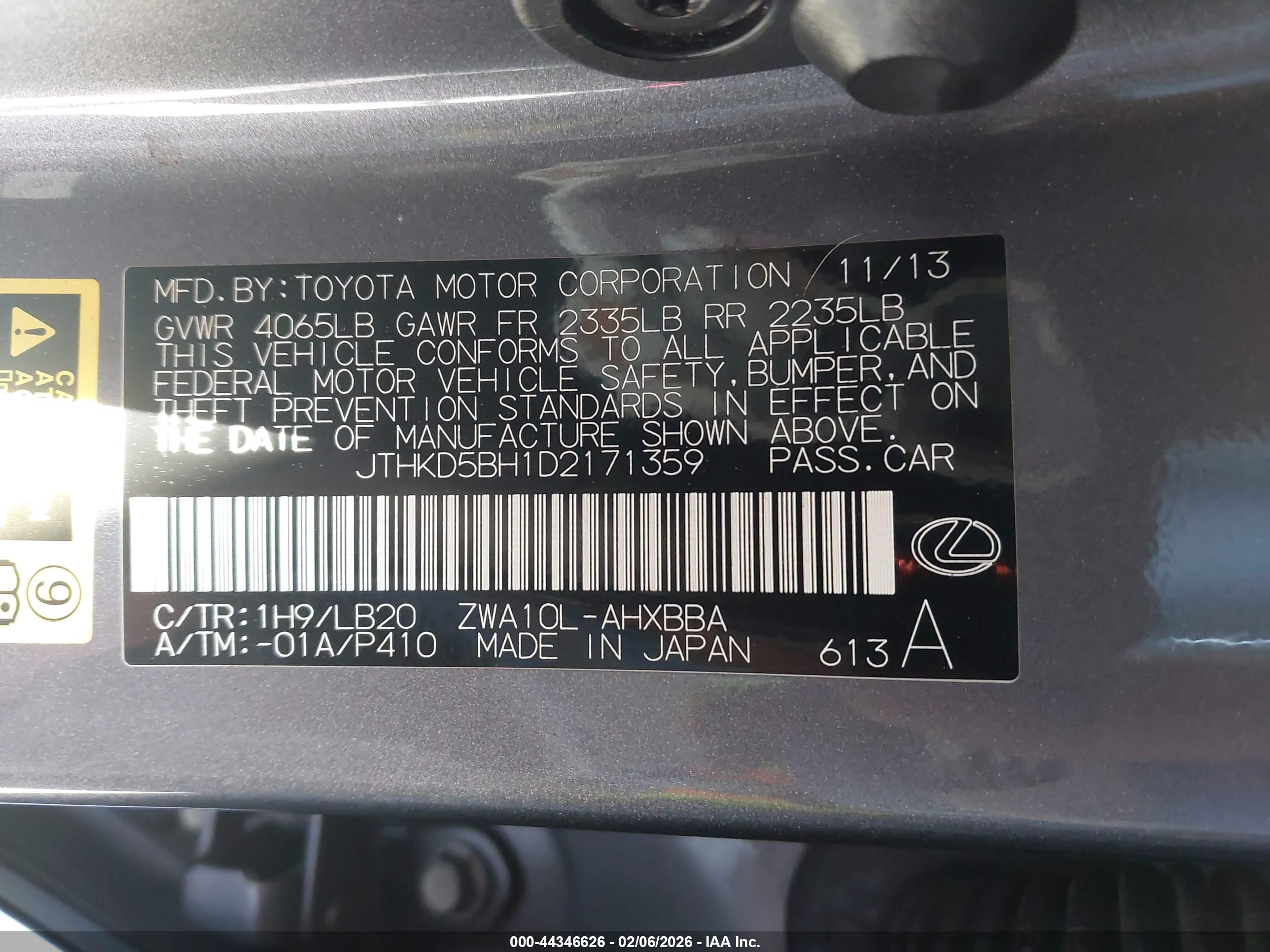 LEXUS CT image 9