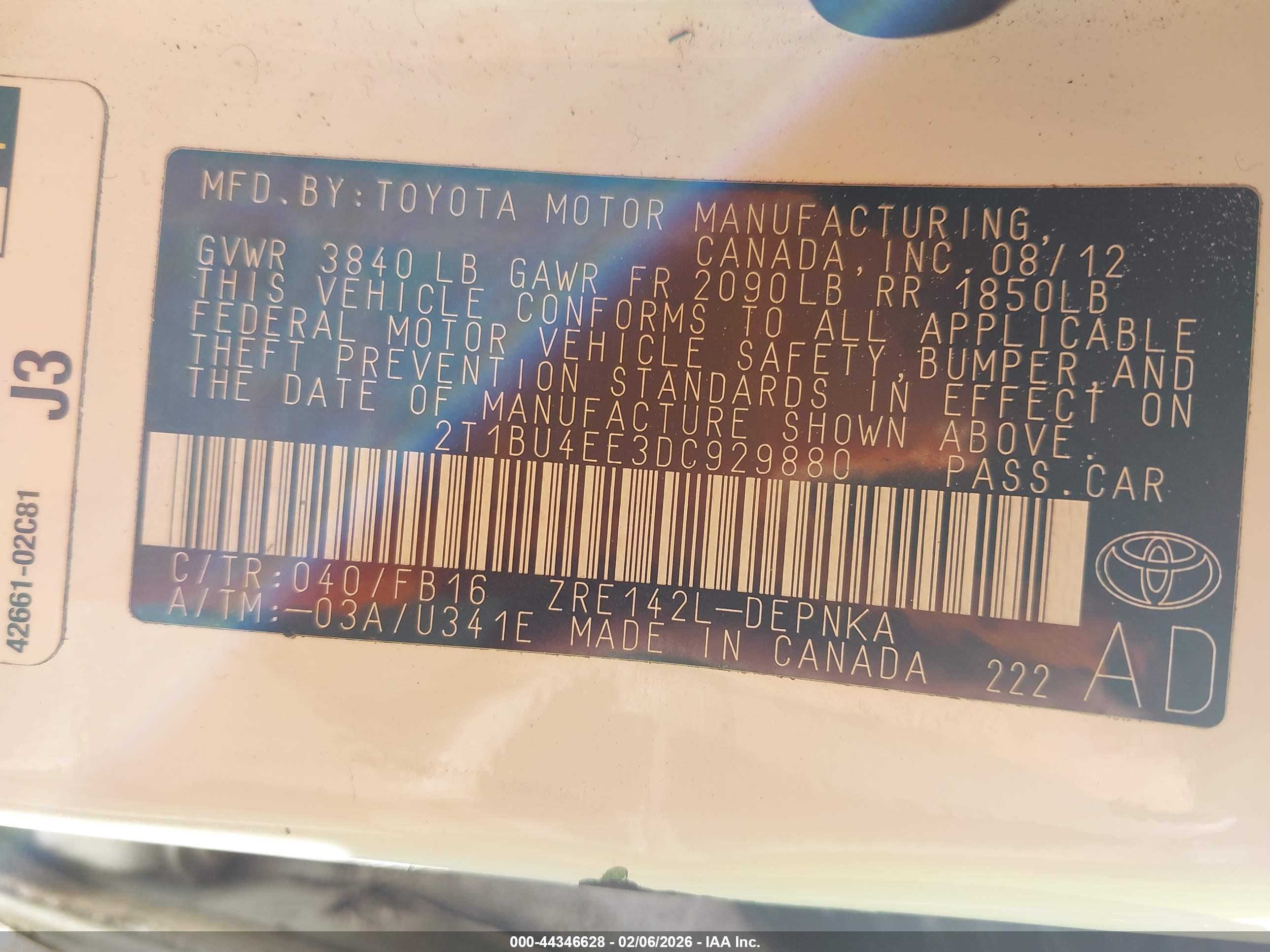 TOYOTA COROLLA image 9