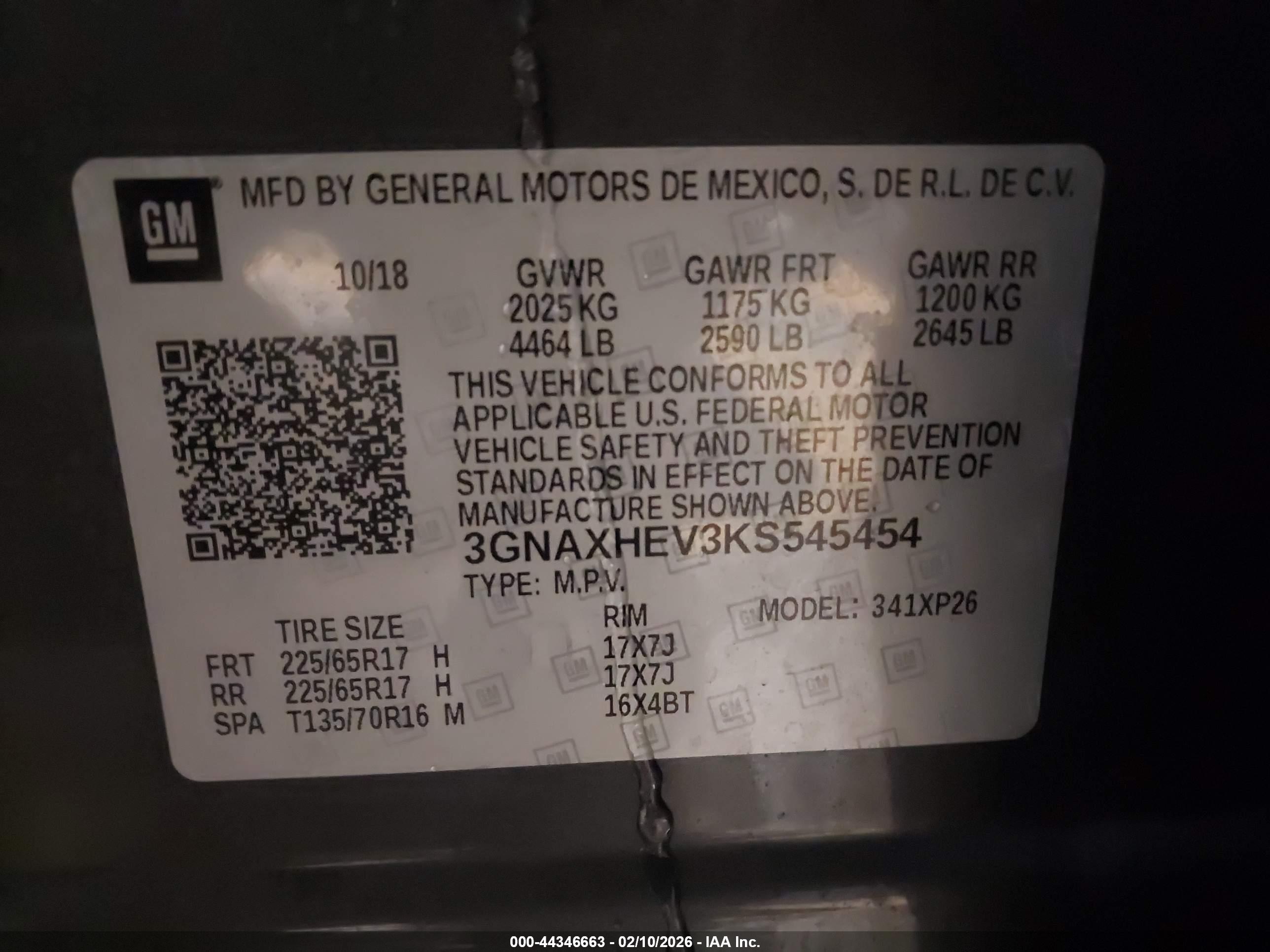 CHEVROLET EQUINOX image 9