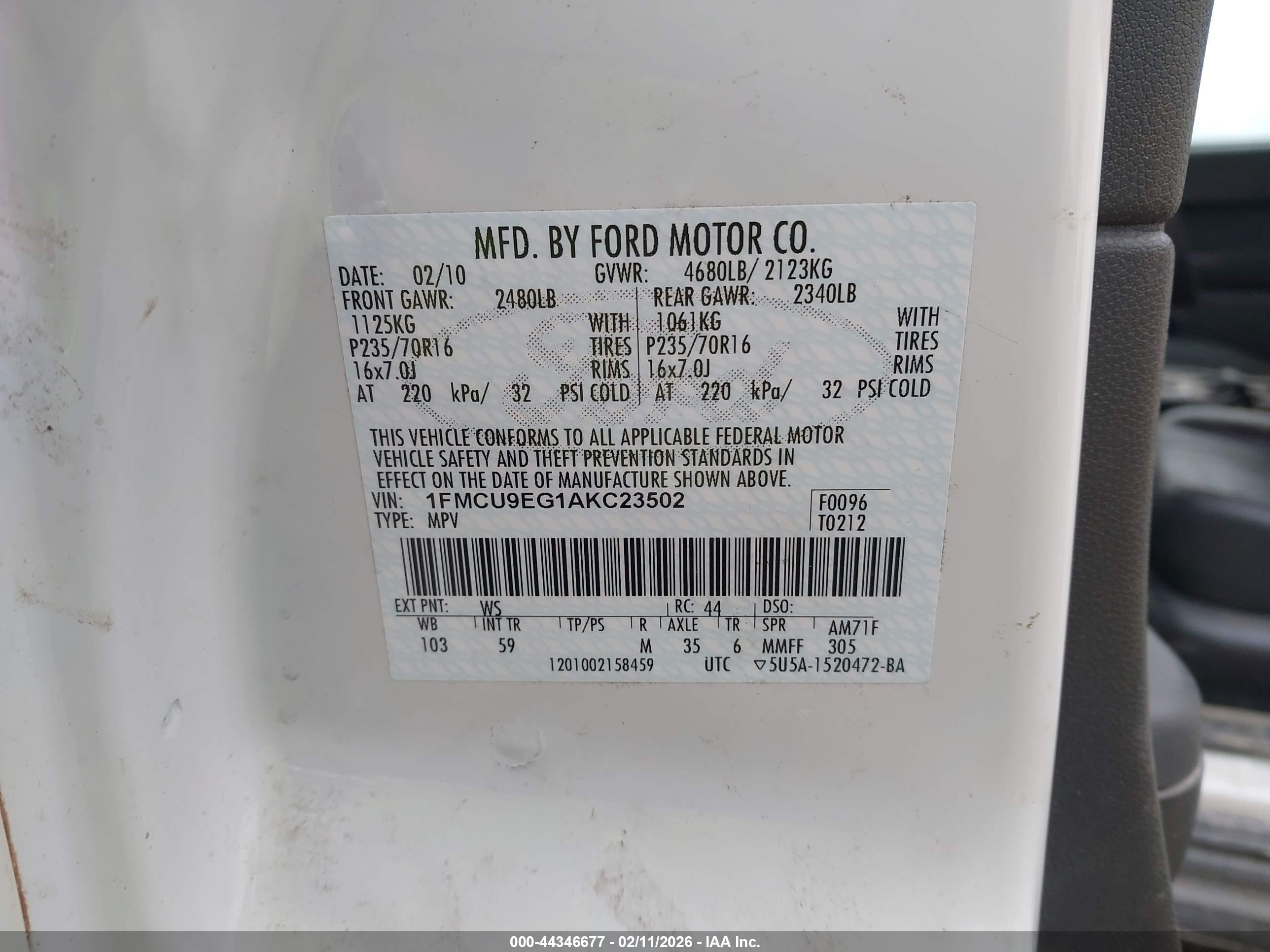 FORD ESCAPE image 9