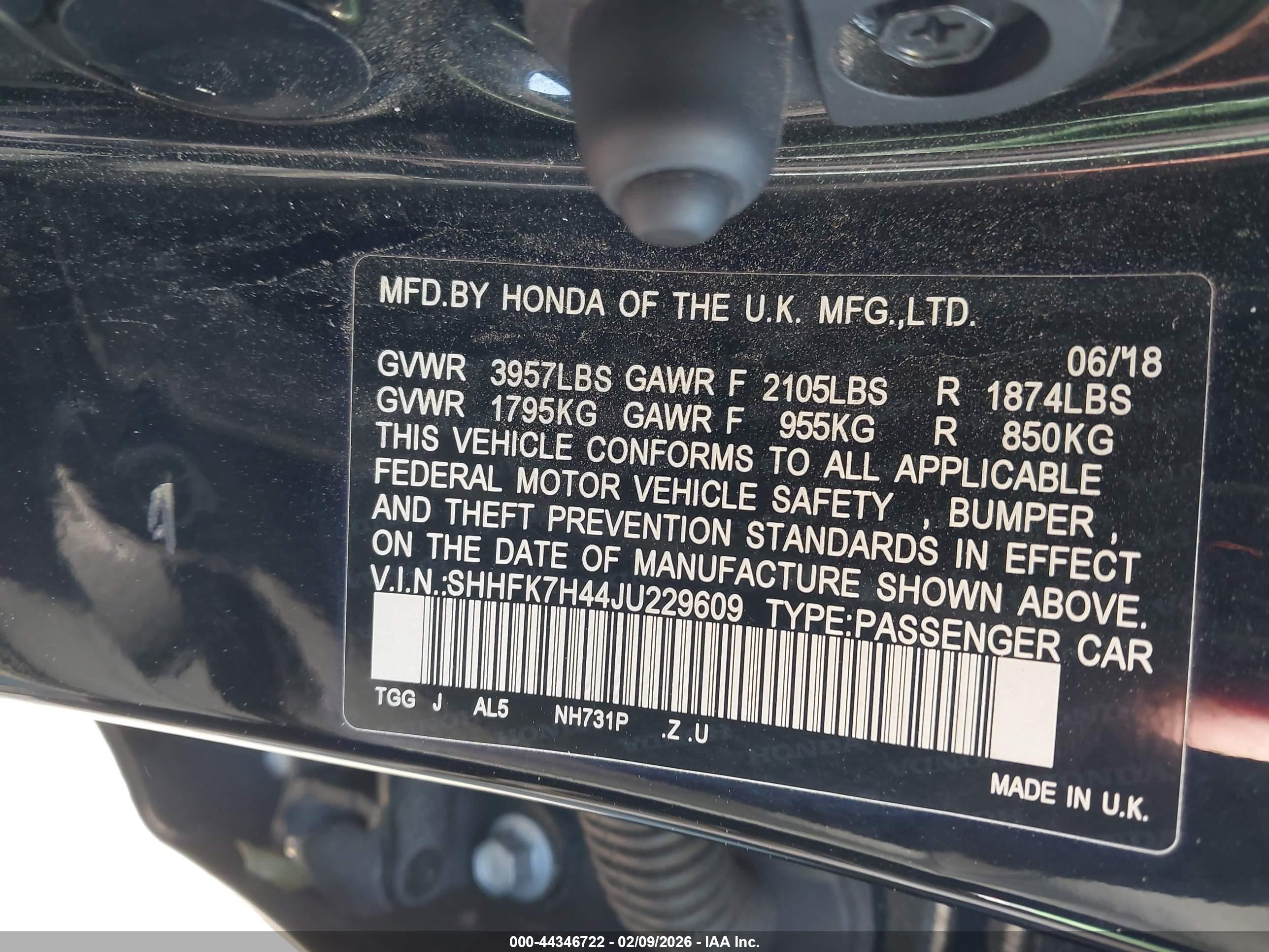 HONDA CIVIC image 9