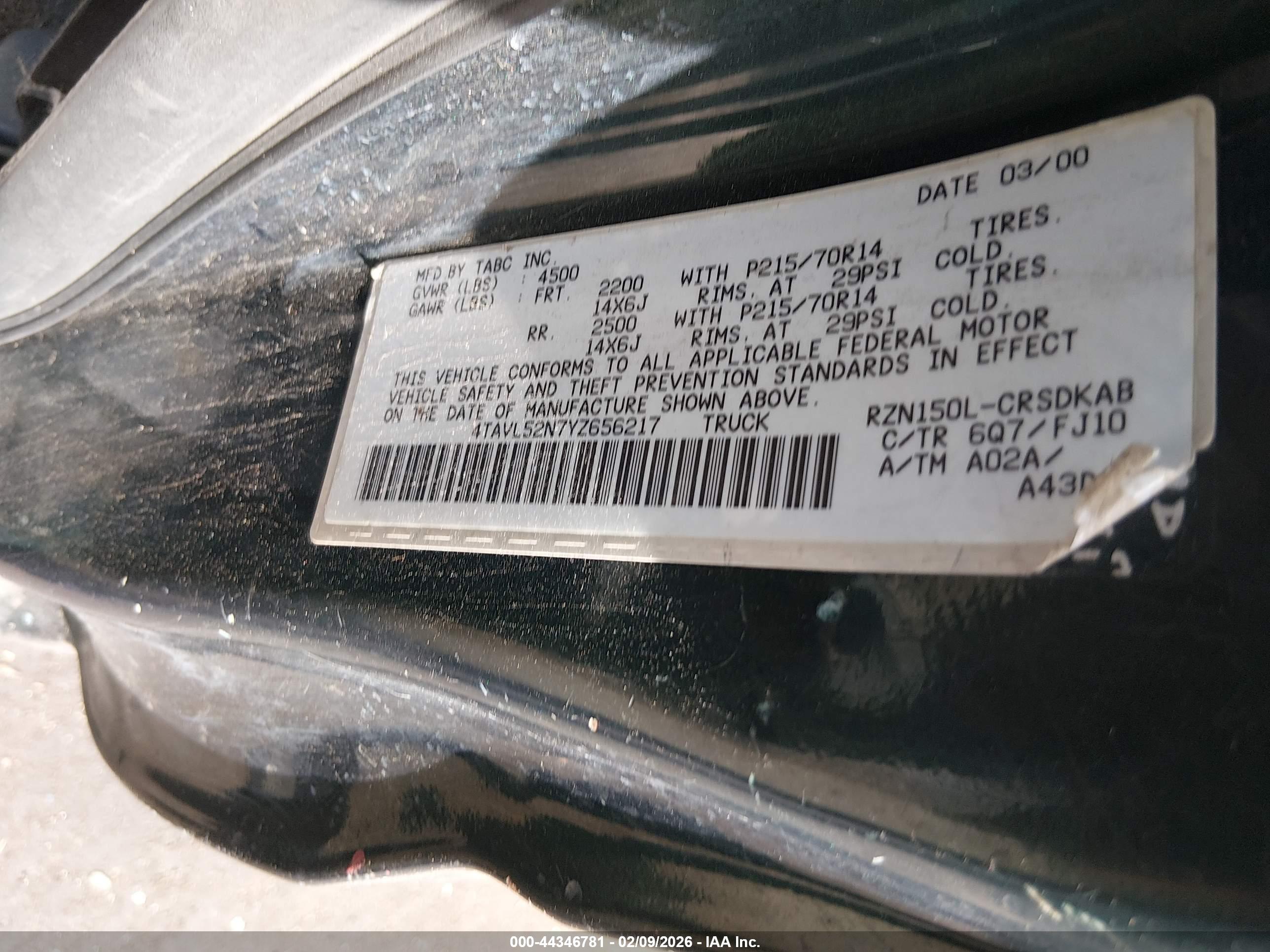 TOYOTA TACOMA image 9