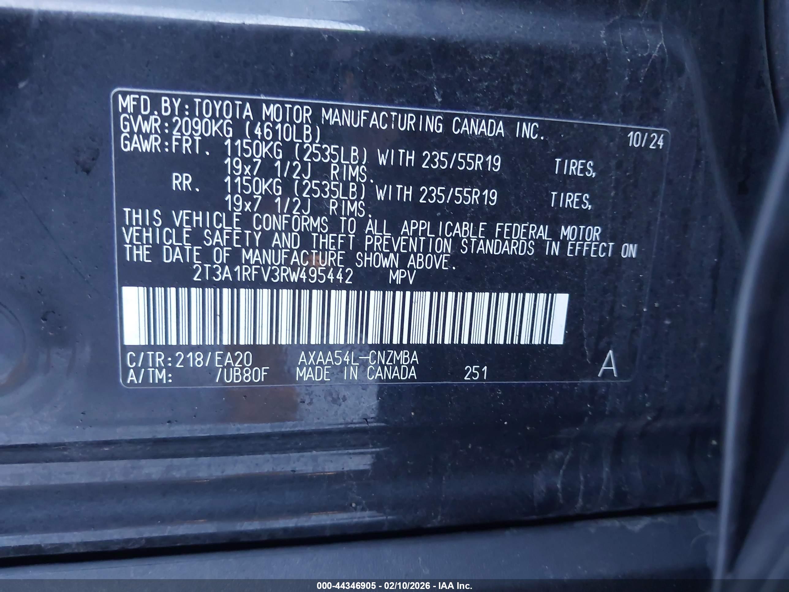 TOYOTA RAV4 image 9