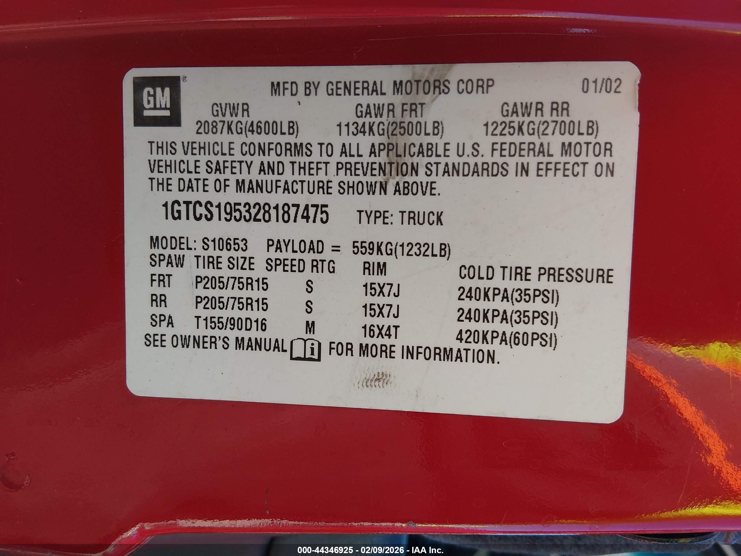GMC SONOMA image 9