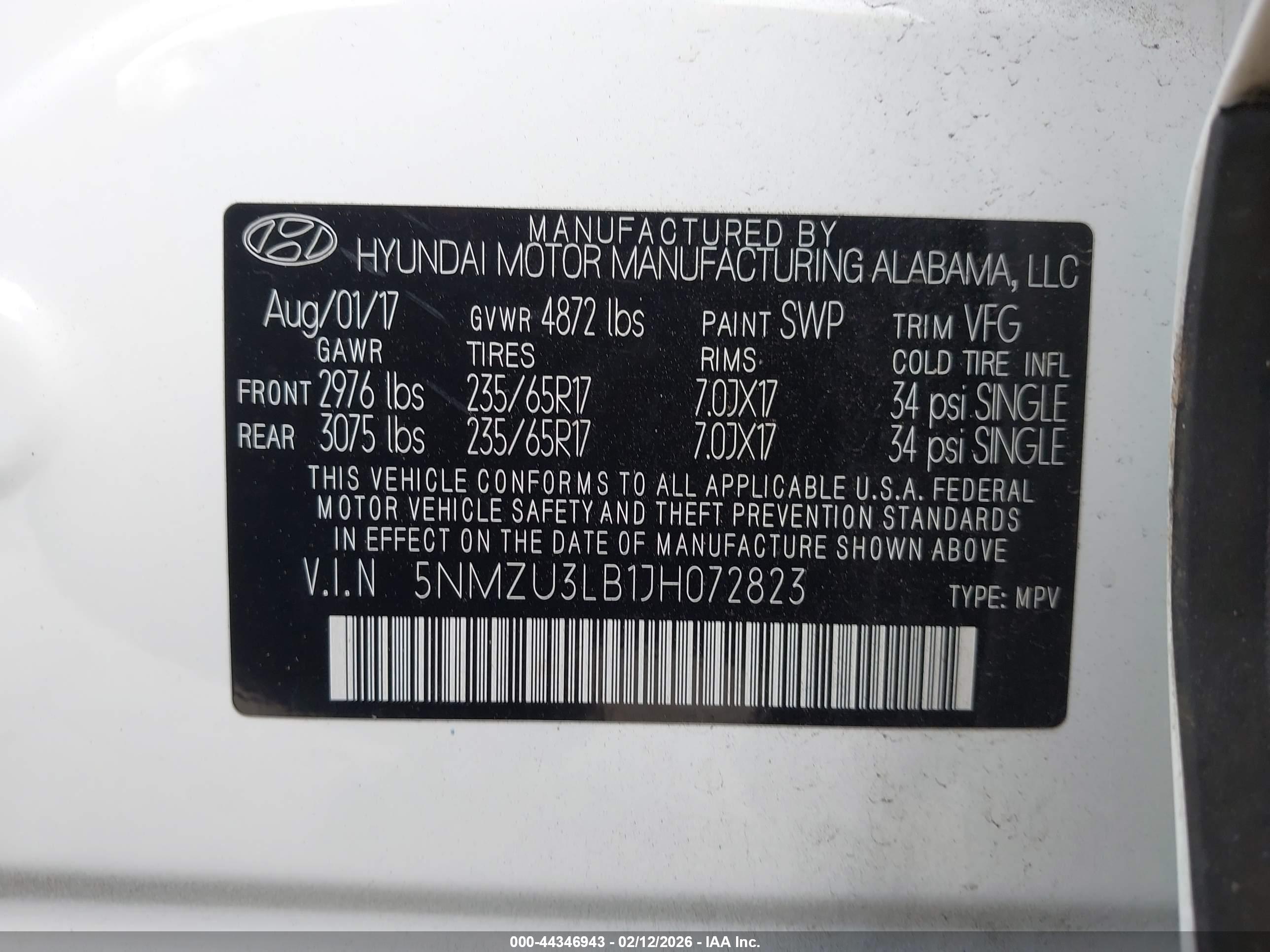 HYUNDAI SANTA image 9