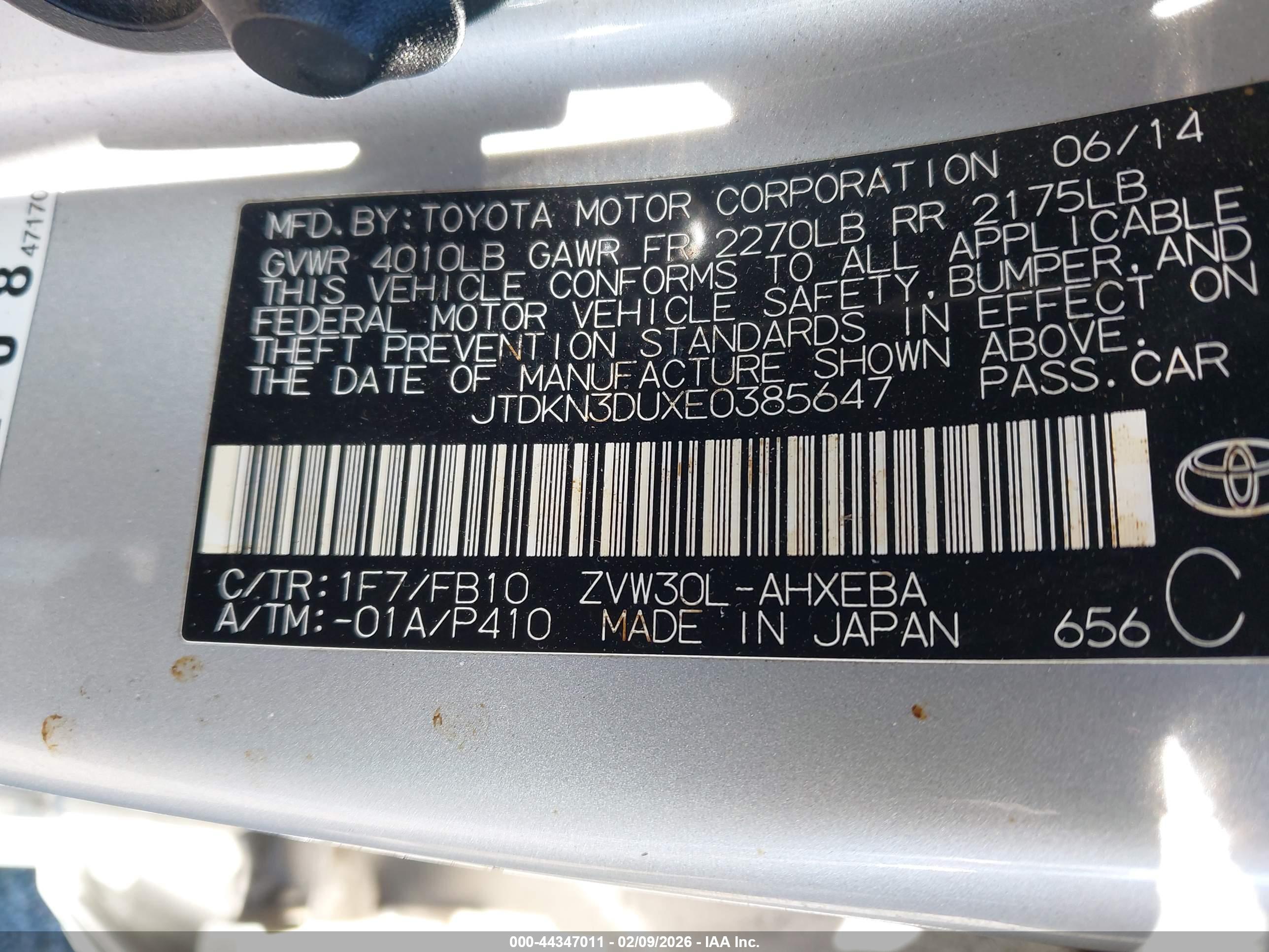 TOYOTA PRIUS image 9