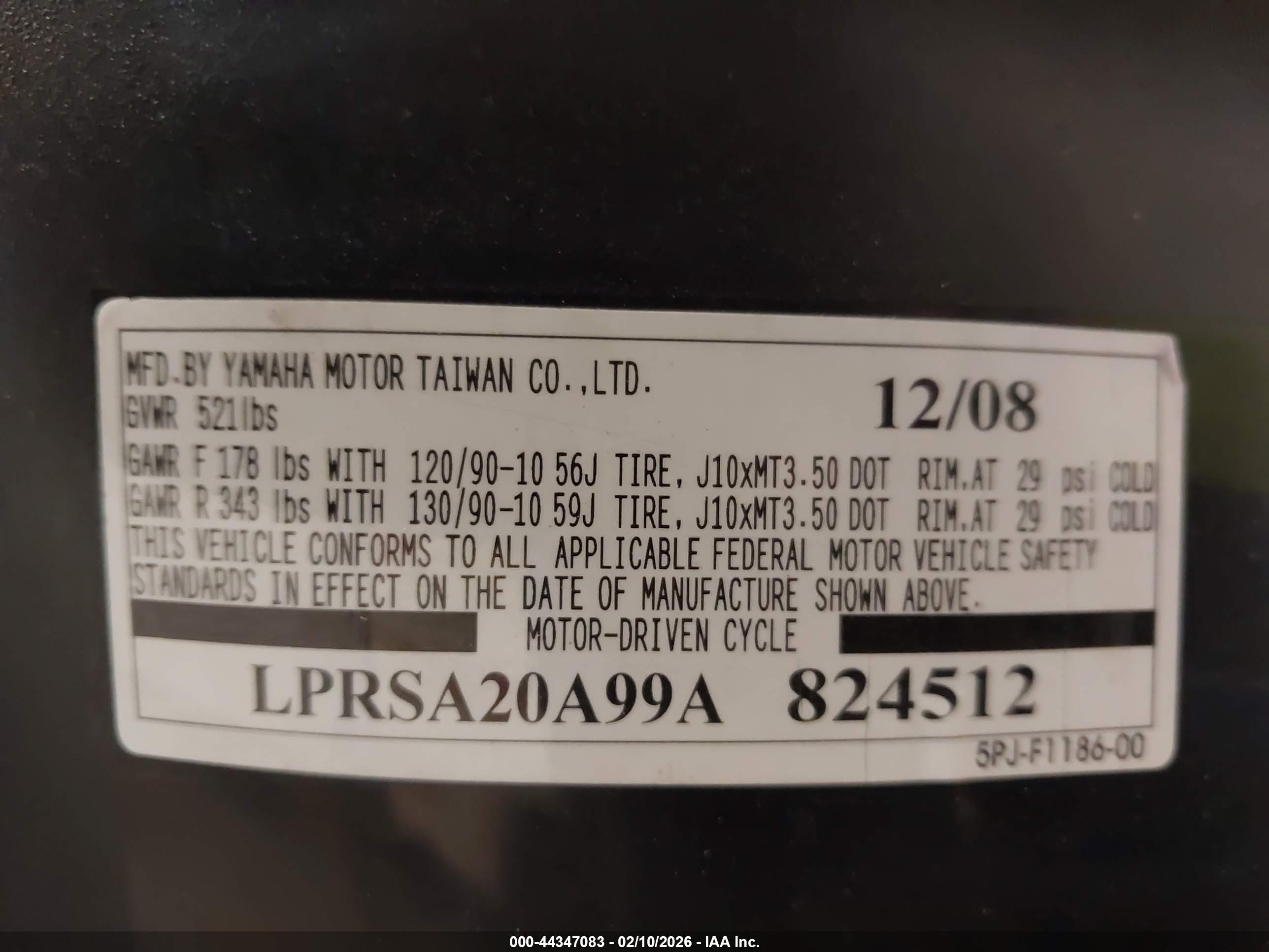 YAMAHA YW50 image 10