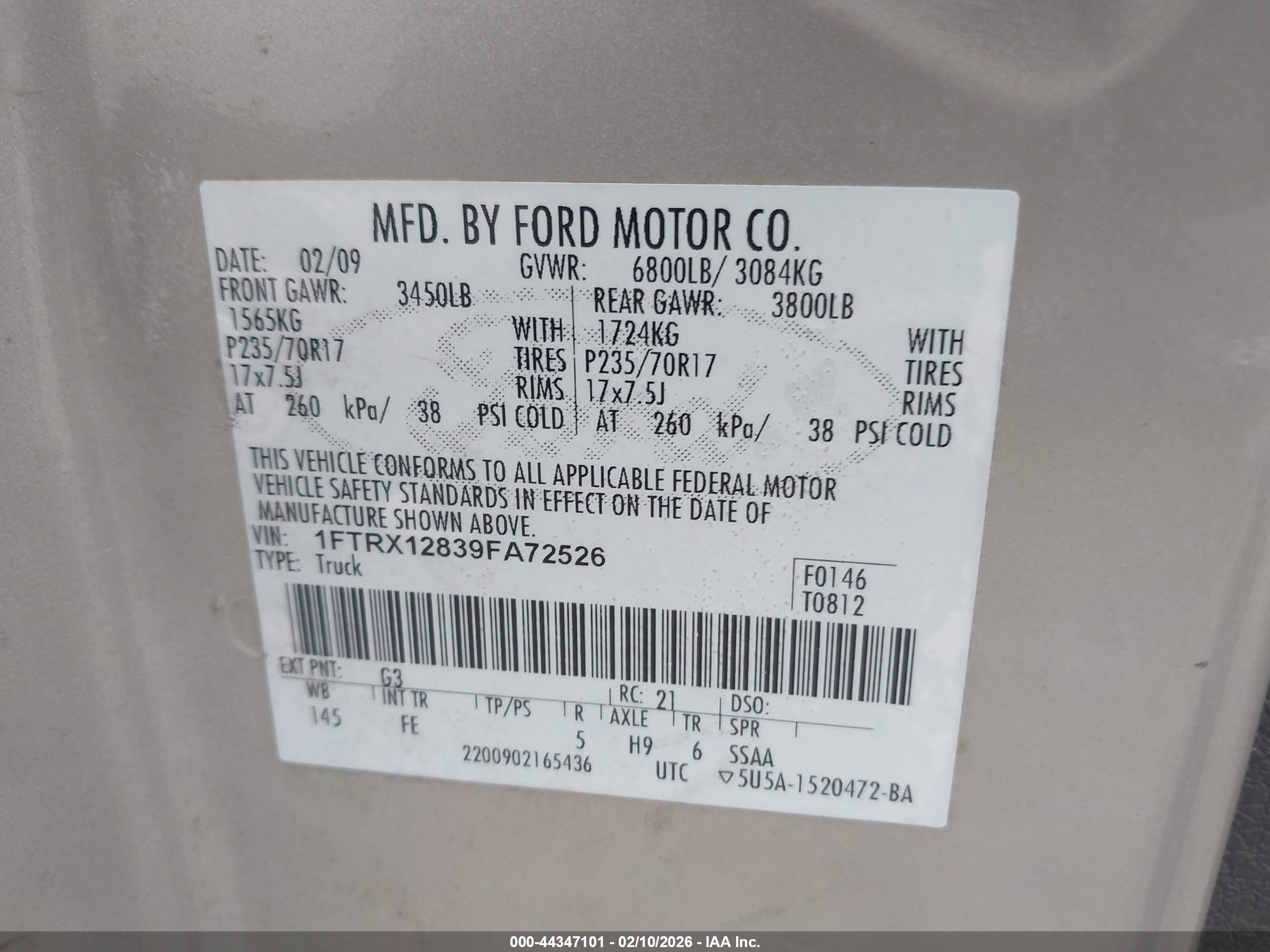 FORD F-150 image 9