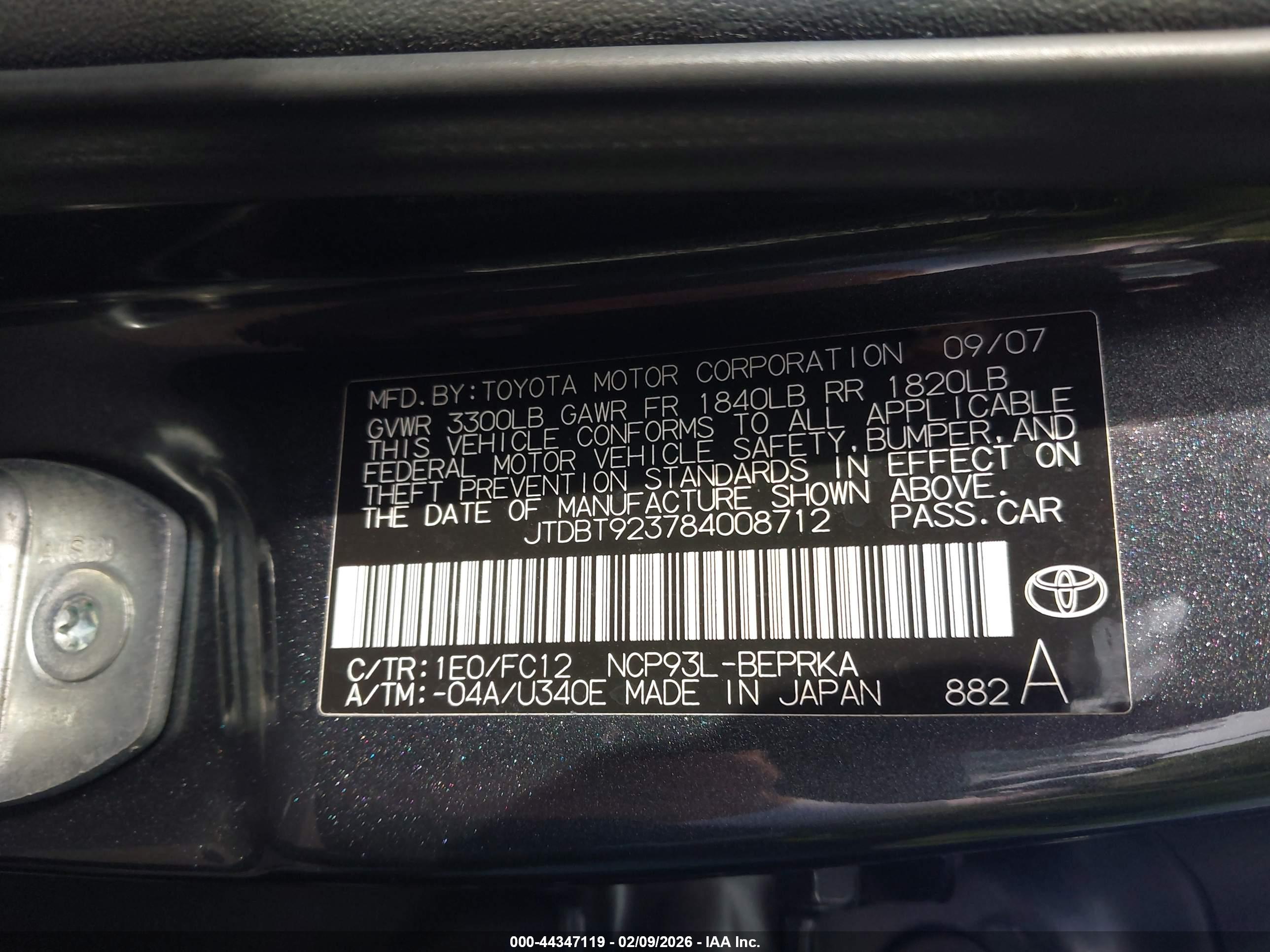 TOYOTA YARIS image 9