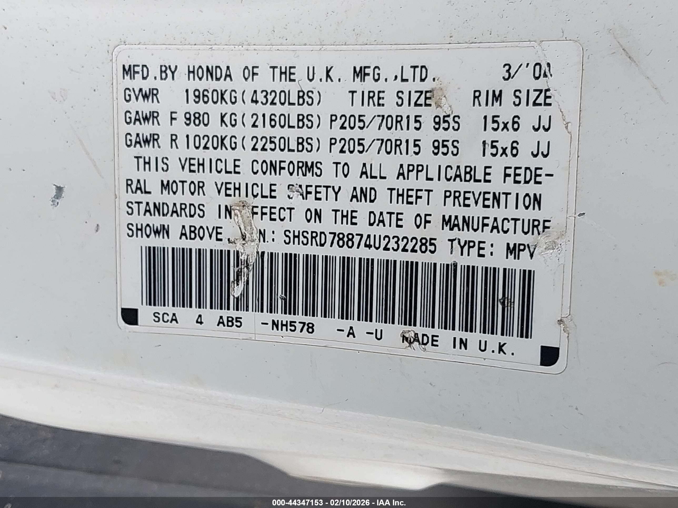 HONDA CR-V image 9