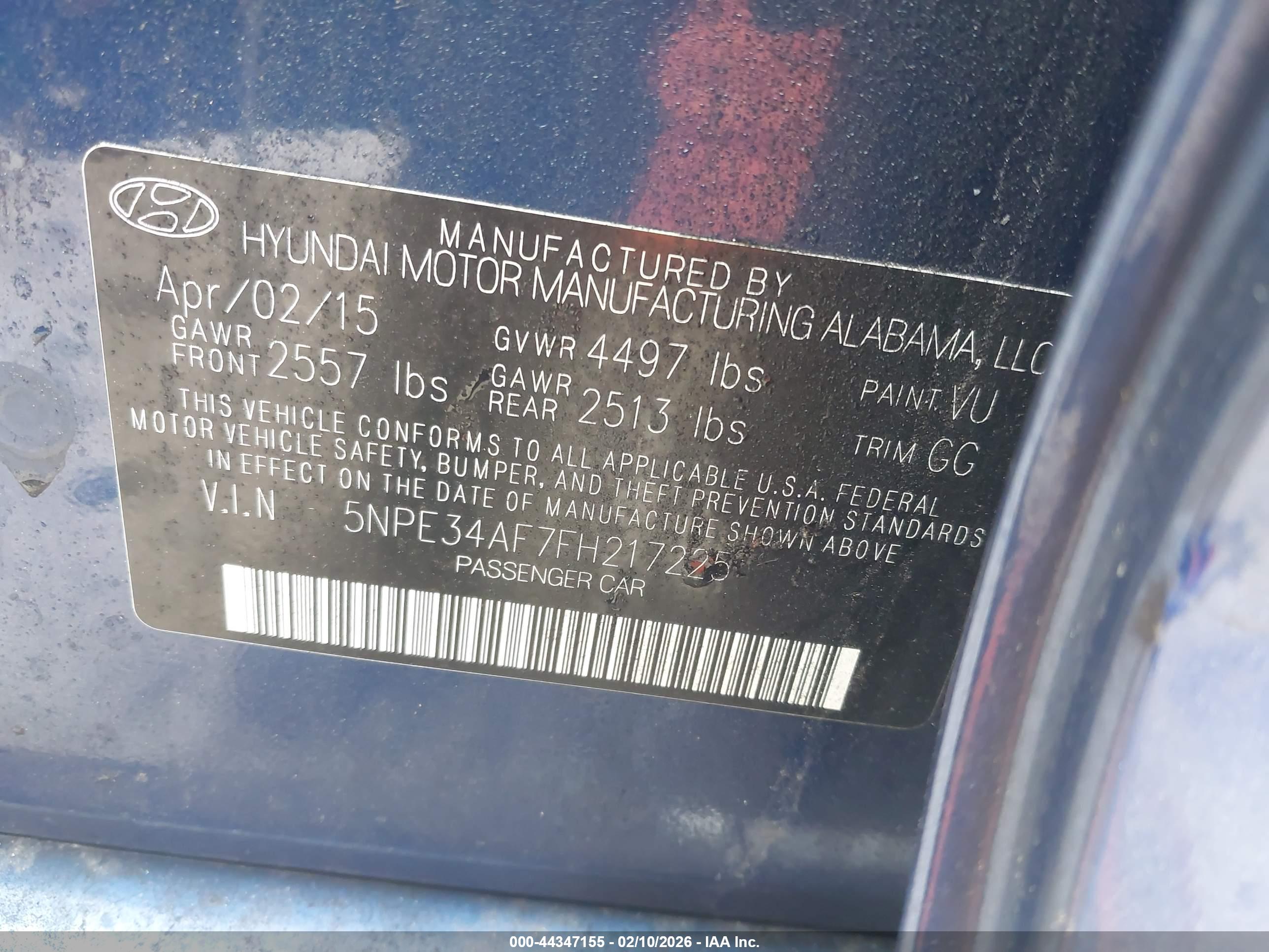 HYUNDAI SONATA image 9