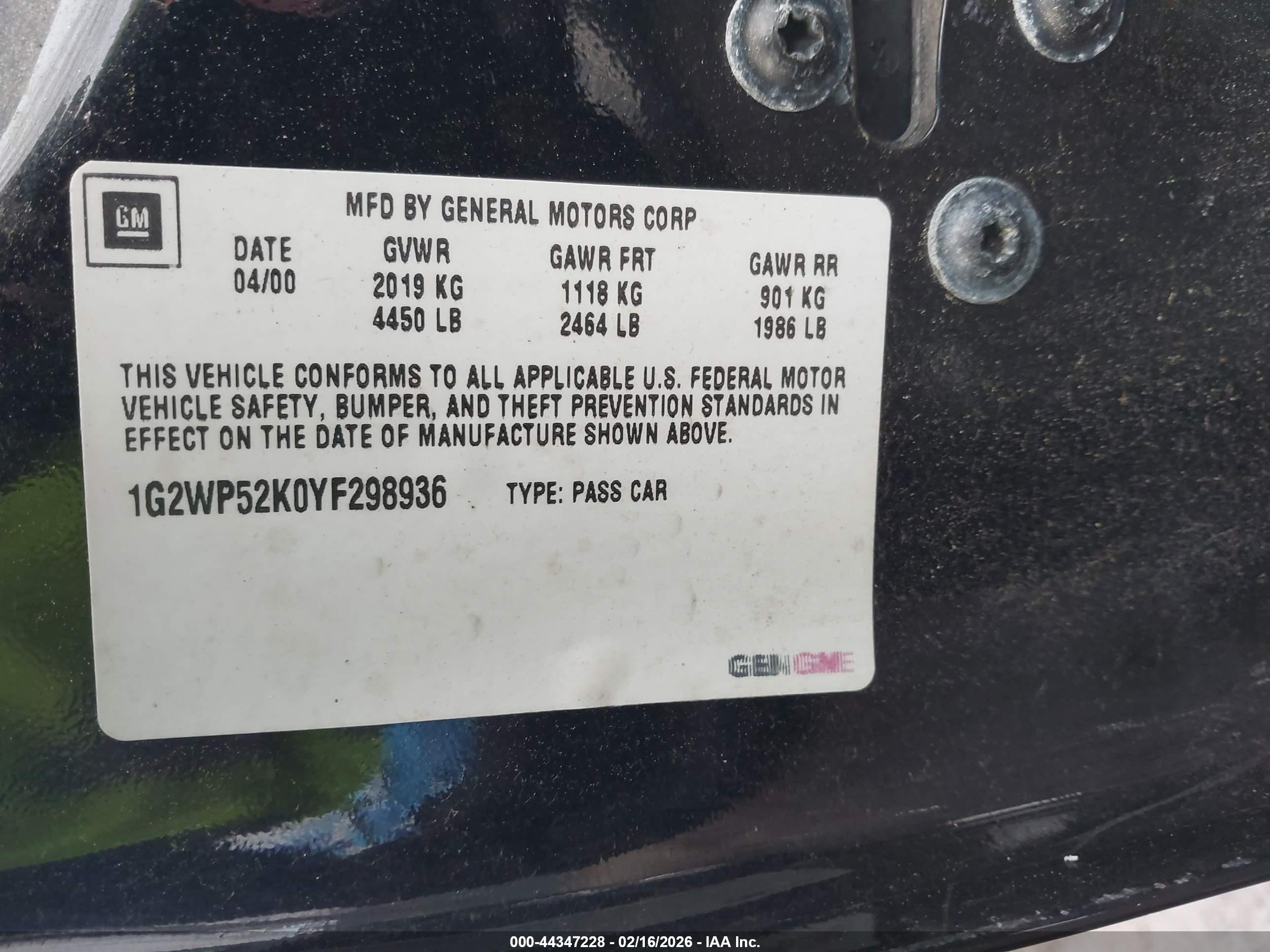 PONTIAC GRAND image 9