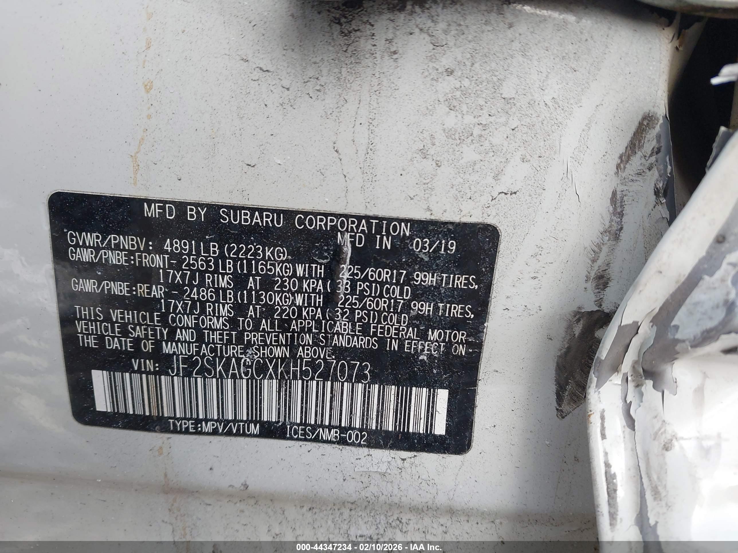SUBARU FORESTER image 9