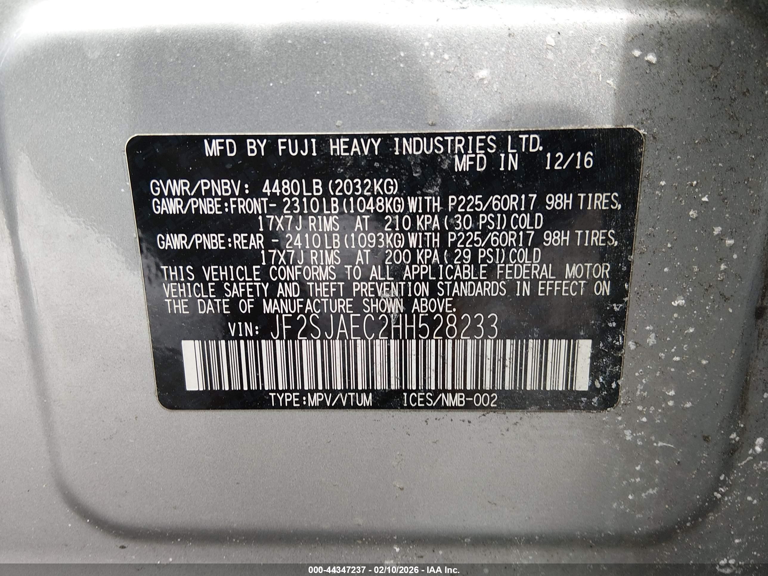 SUBARU FORESTER image 9