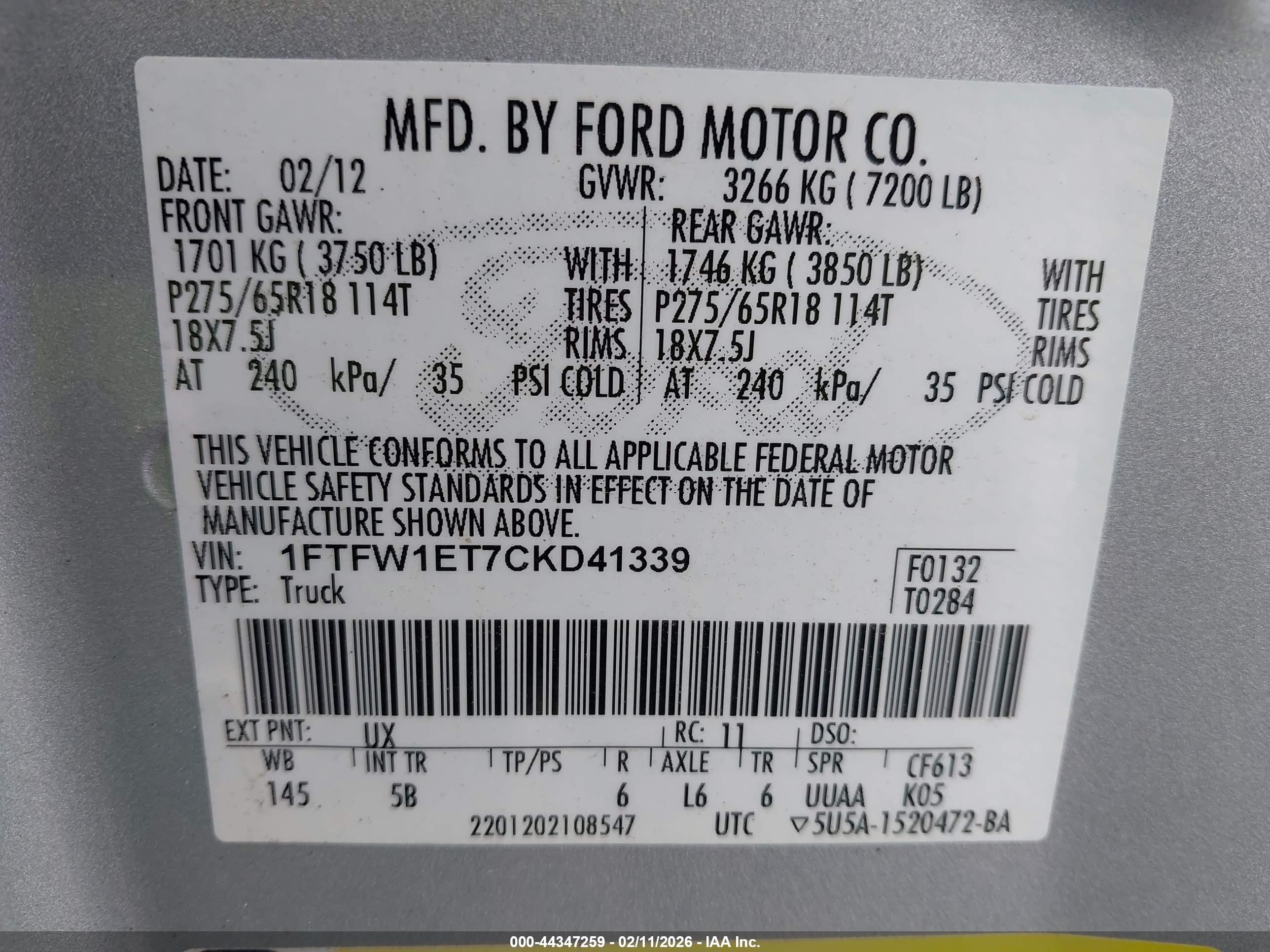 FORD F-150 image 9