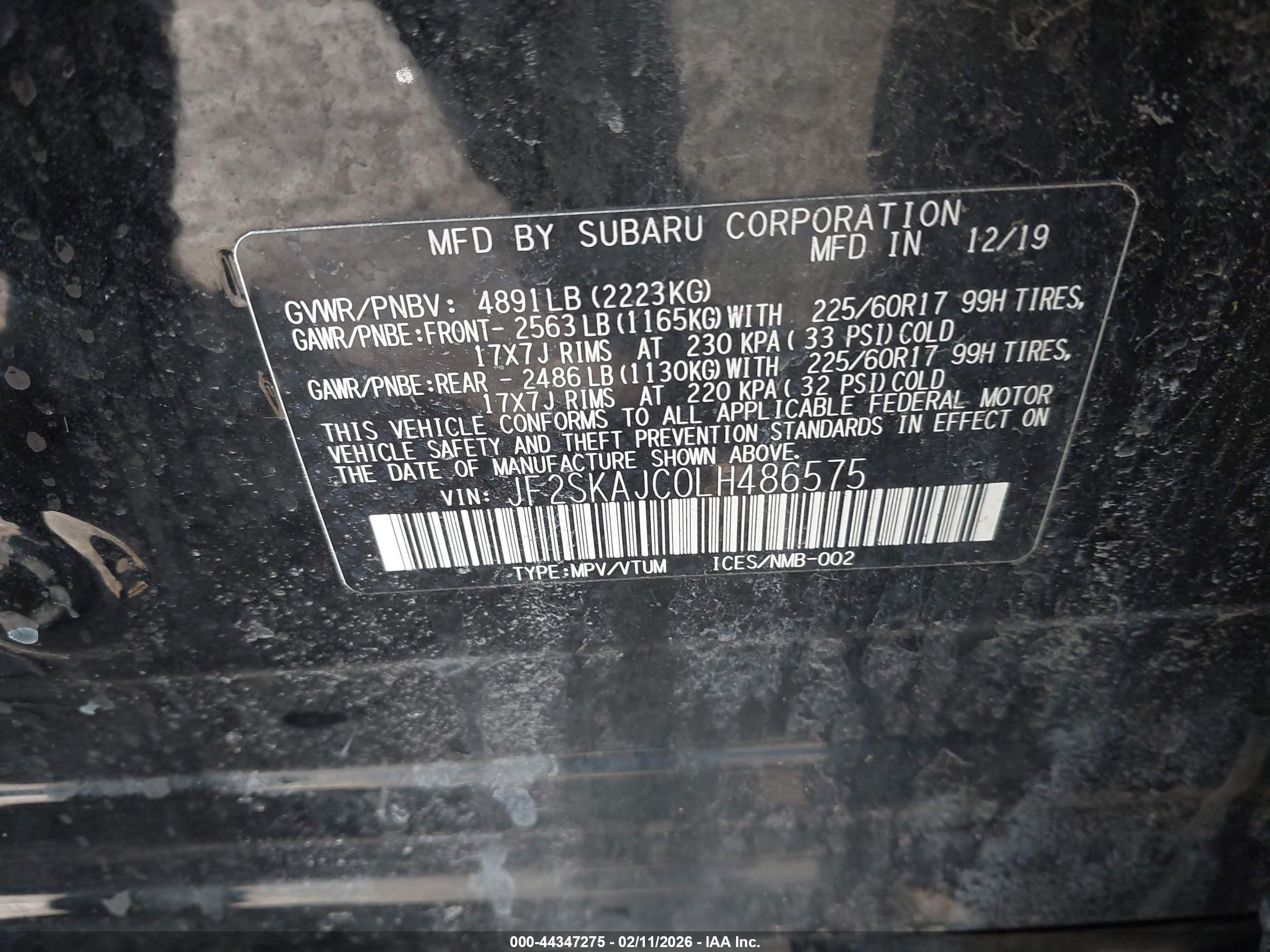 SUBARU FORESTER image 9