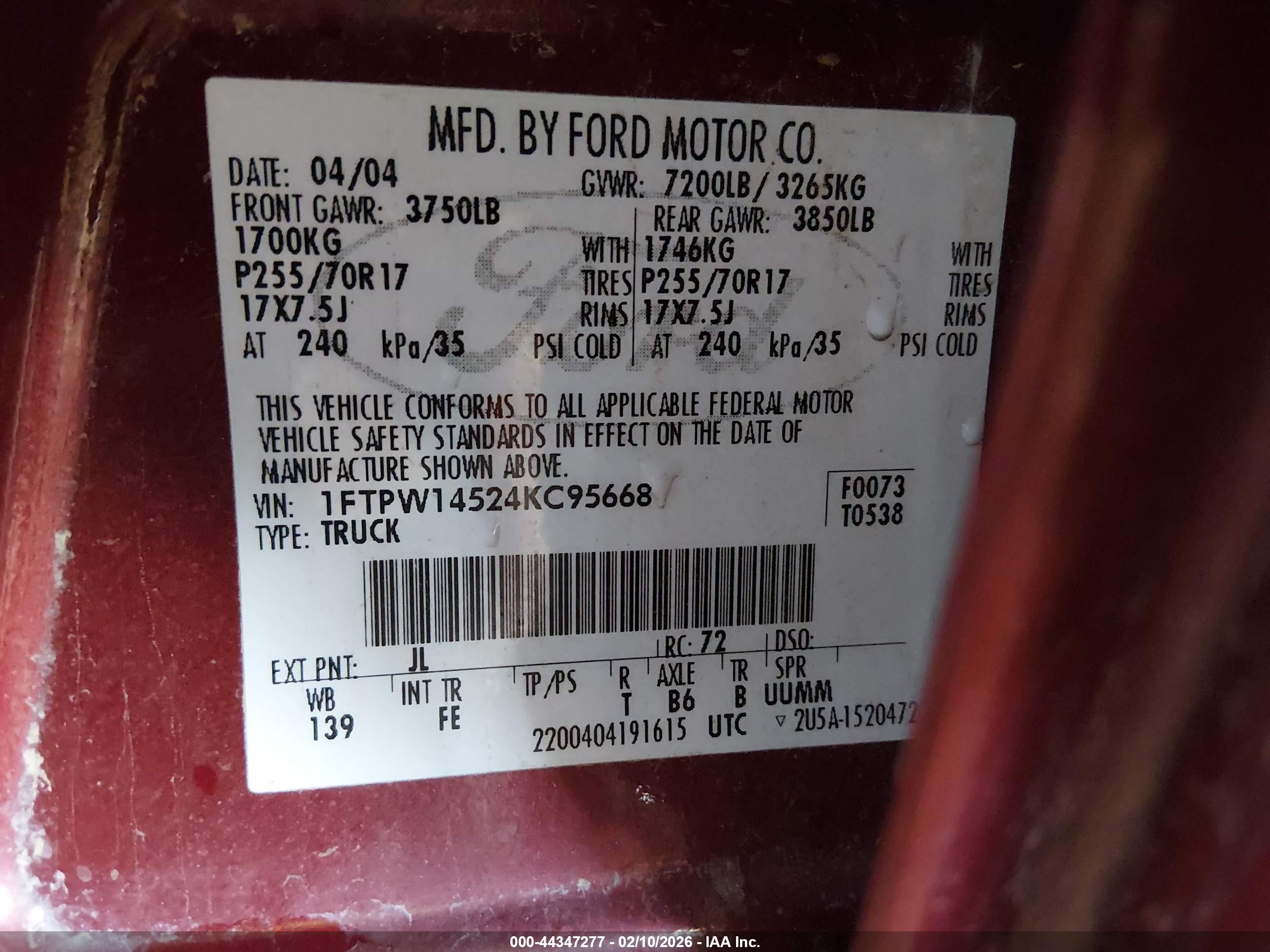FORD F-150 image 9