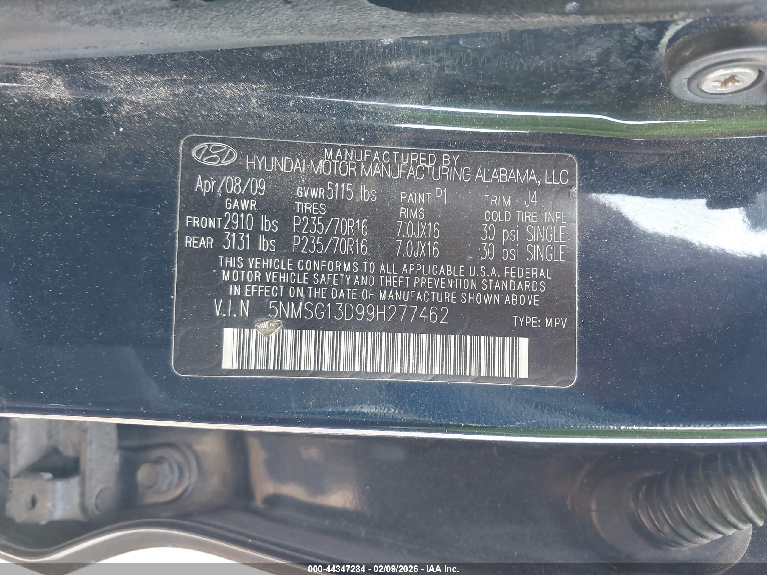 HYUNDAI SANTA image 9