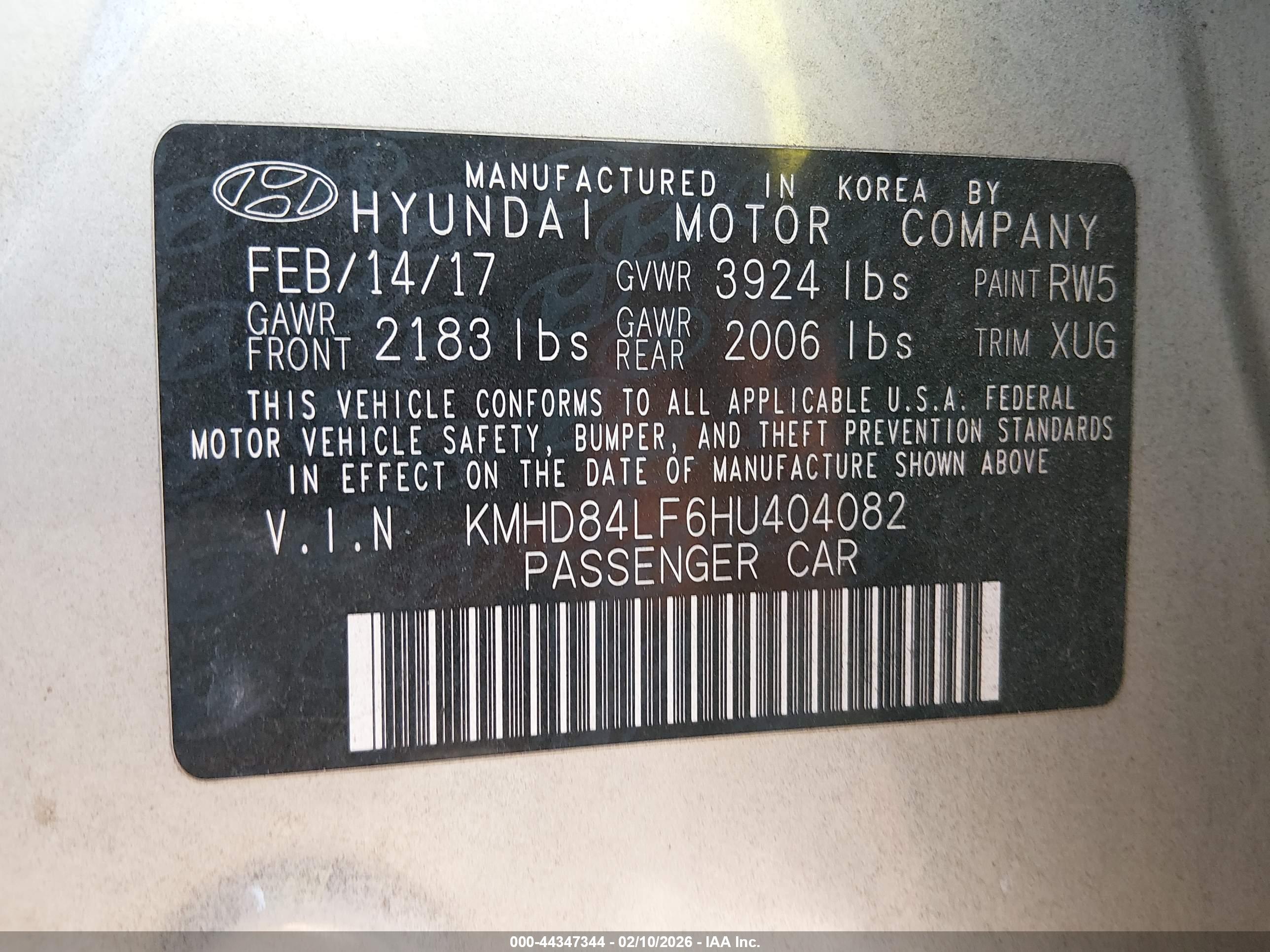 HYUNDAI ELANTRA image 9