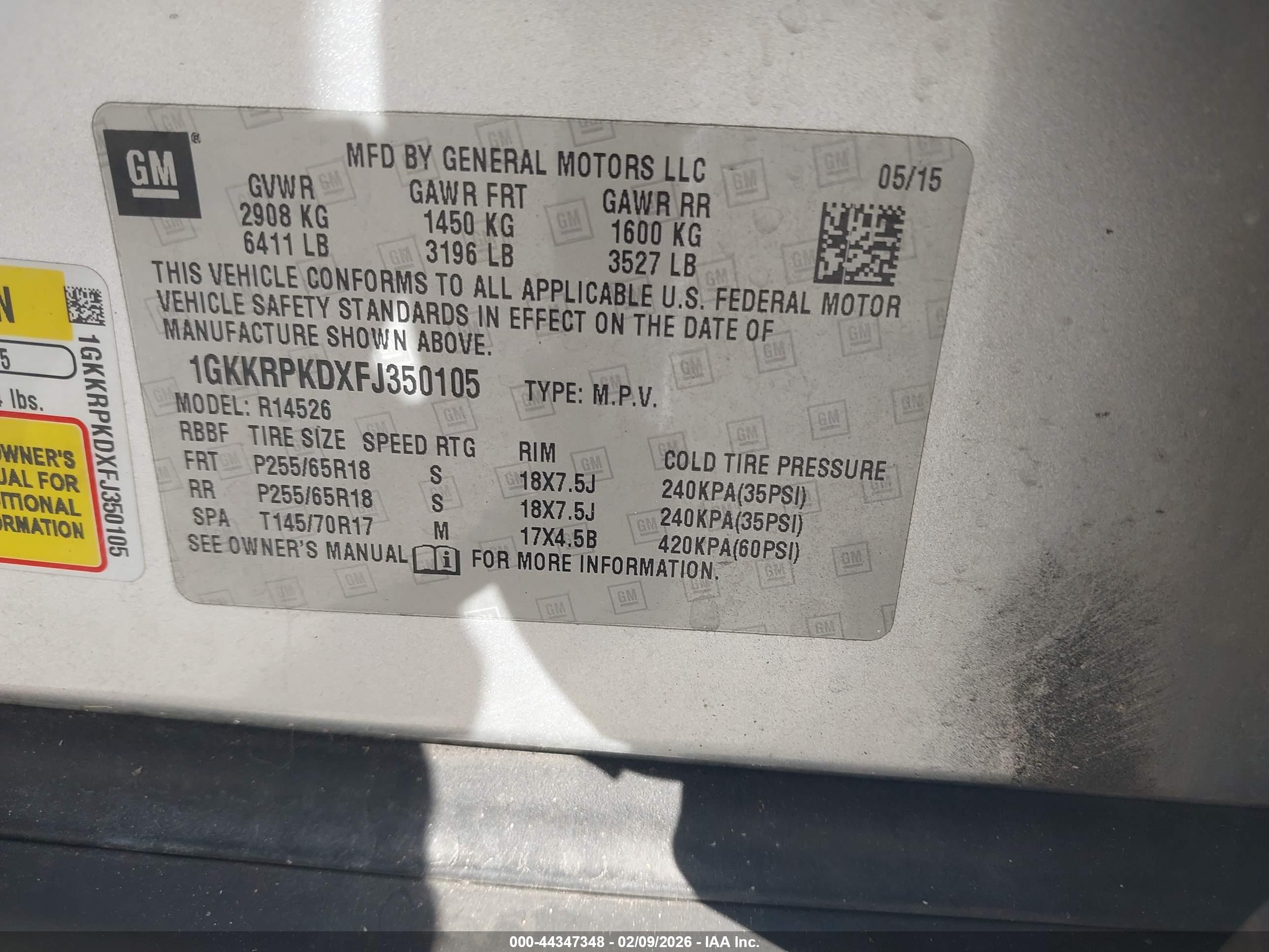GMC ACADIA image 9