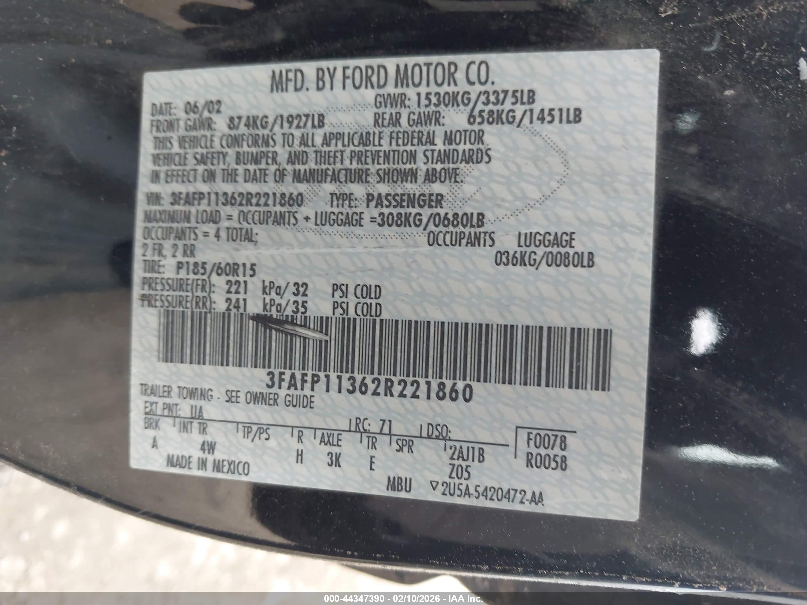 FORD ESCORT image 9