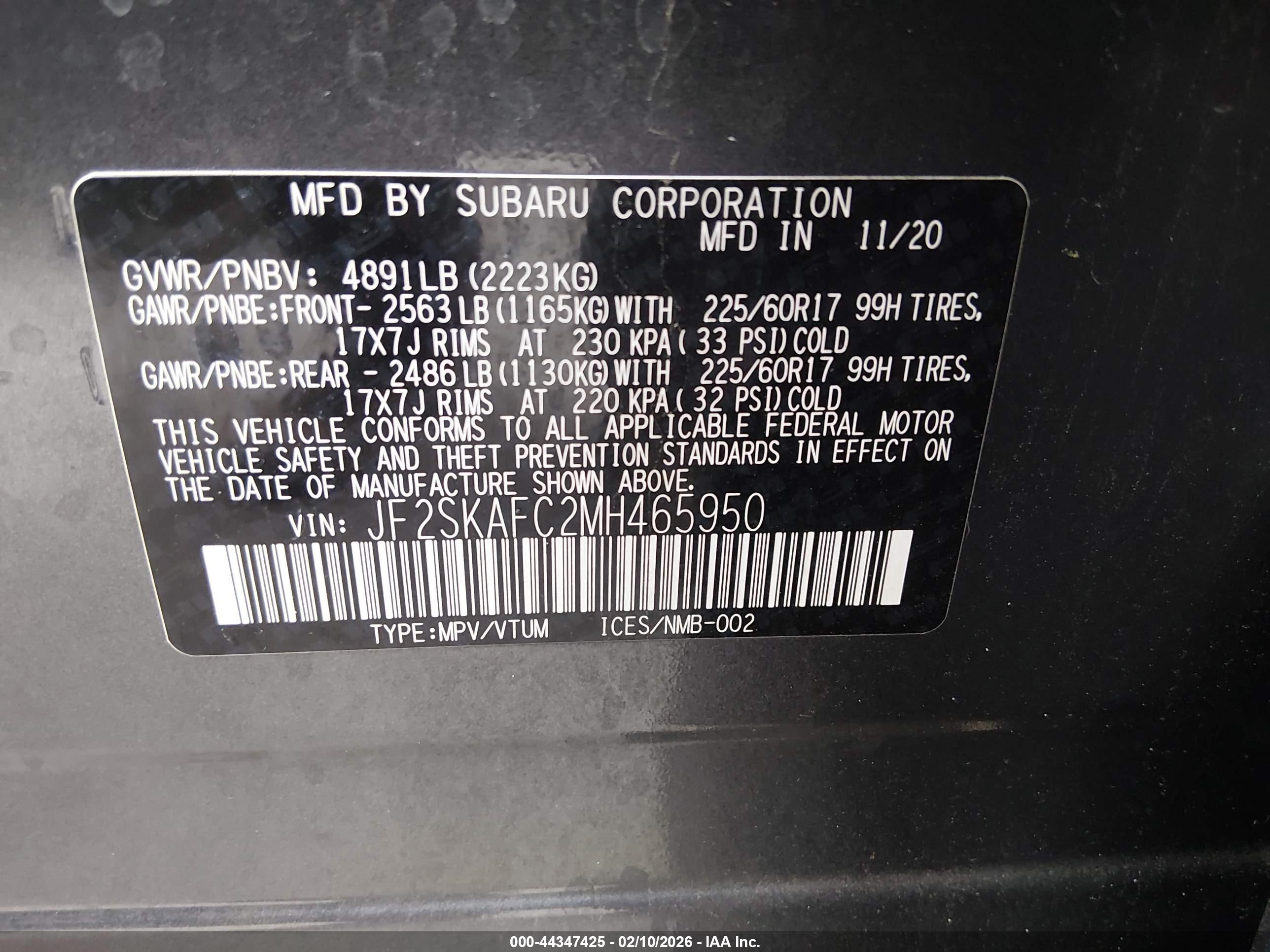 SUBARU FORESTER image 9