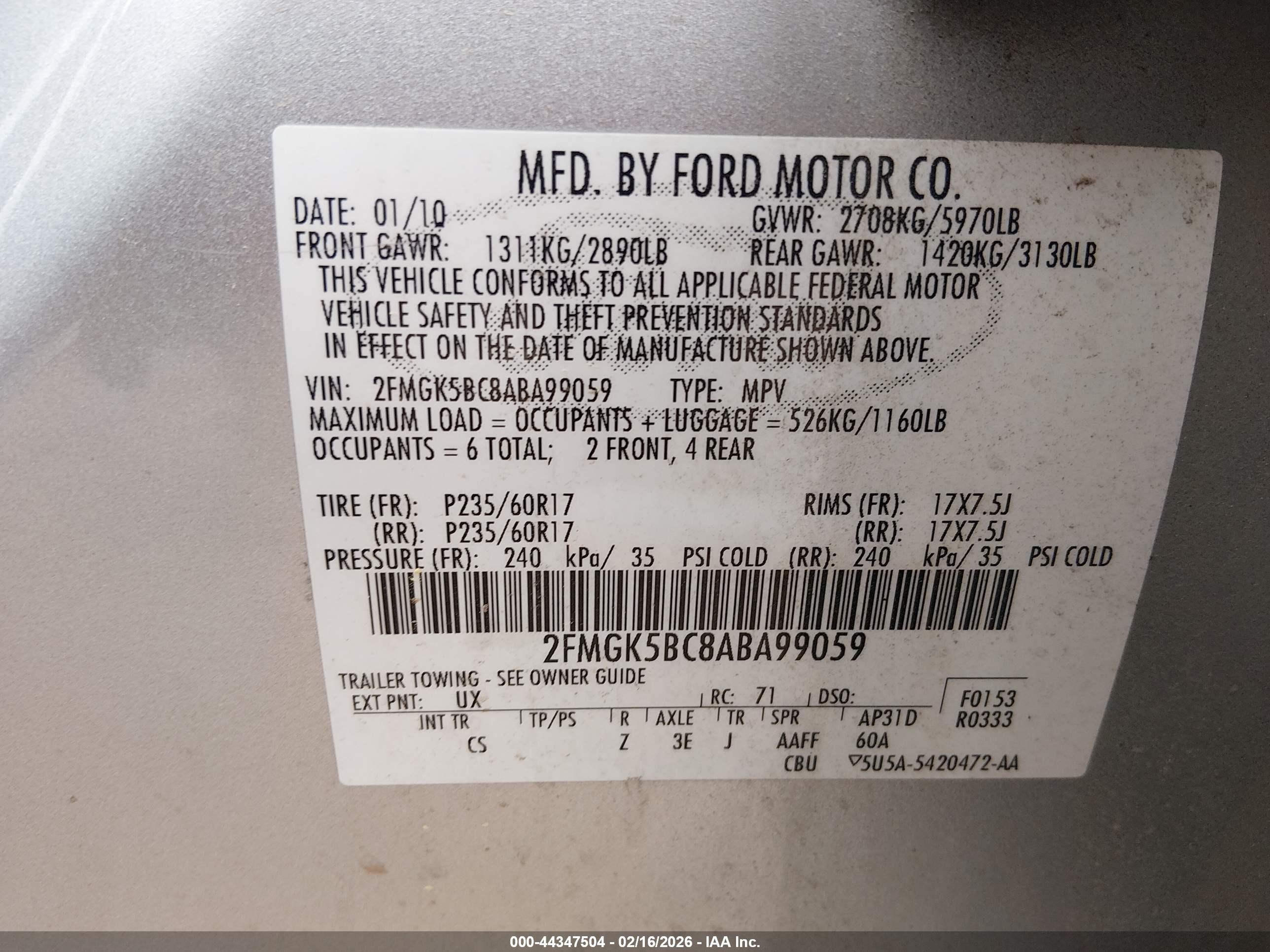 FORD FLEX image 9