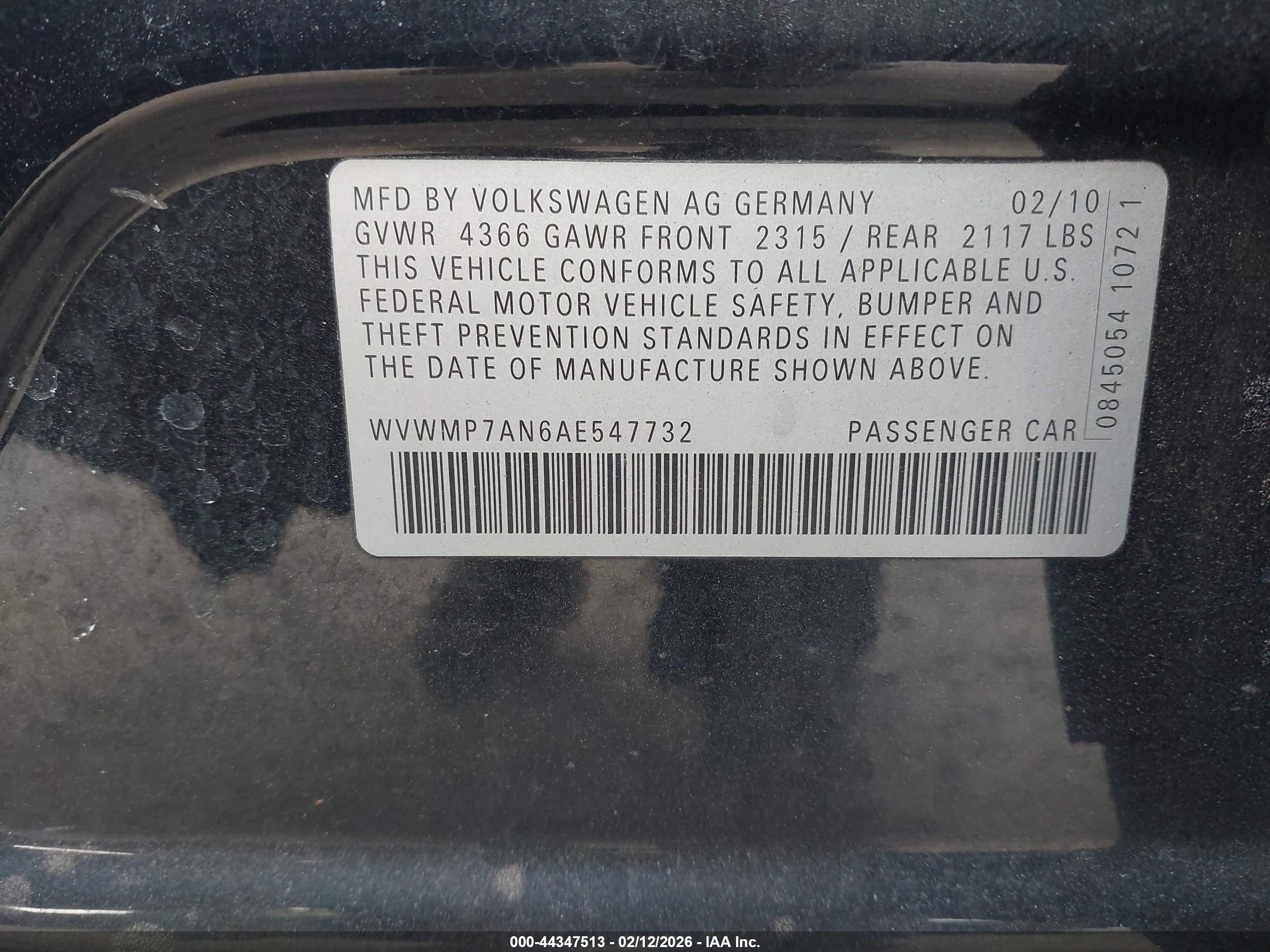 VOLKSWAGEN CC image 9