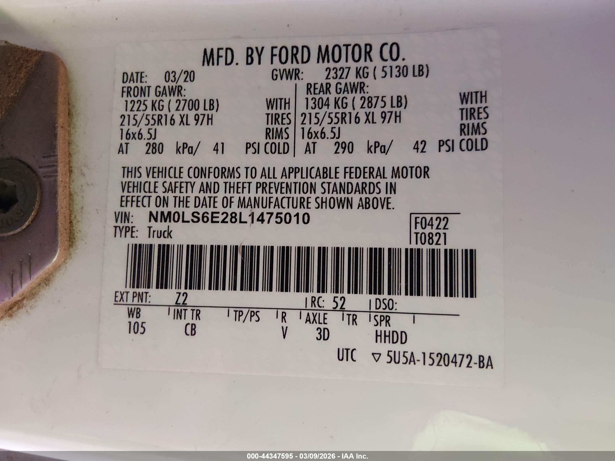 FORD TRANSIT image 9