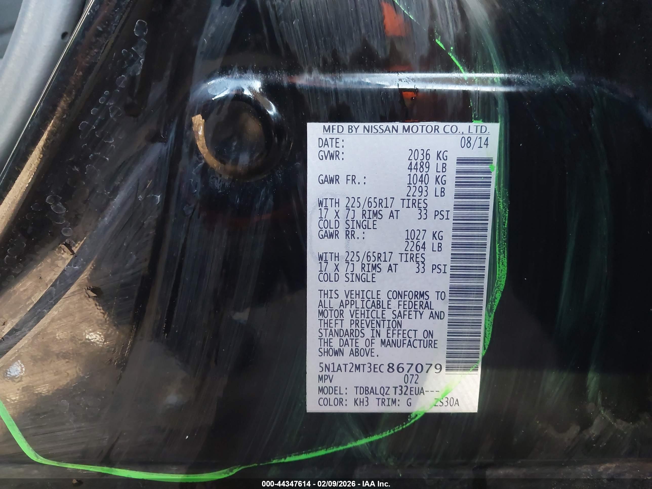 NISSAN ROGUE image 9