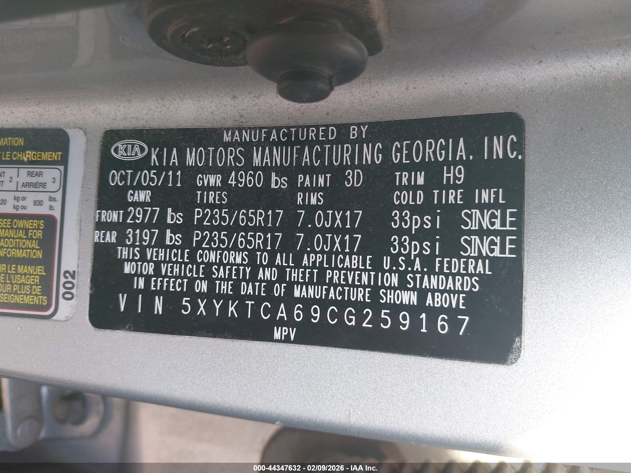 KIA SORENTO image 9