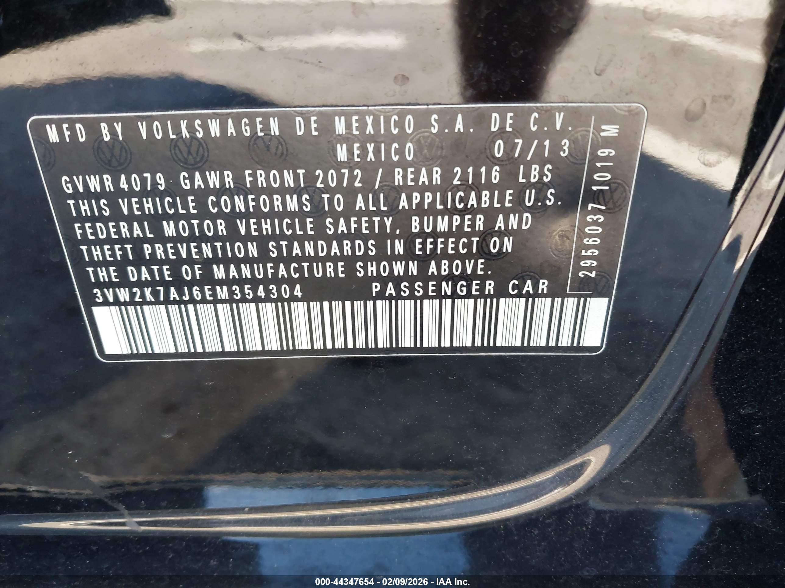 VOLKSWAGEN JETTA image 9
