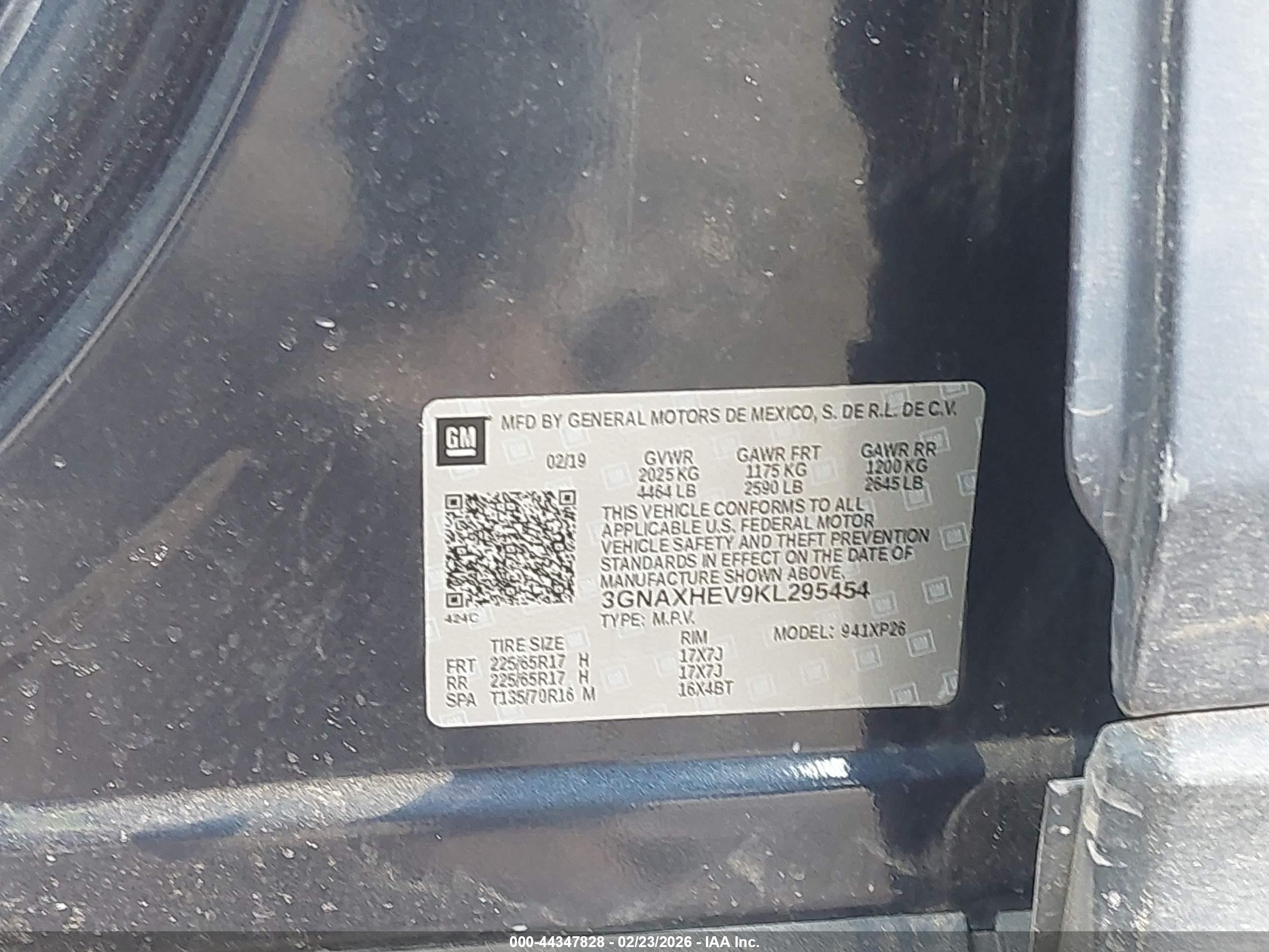 CHEVROLET EQUINOX image 9