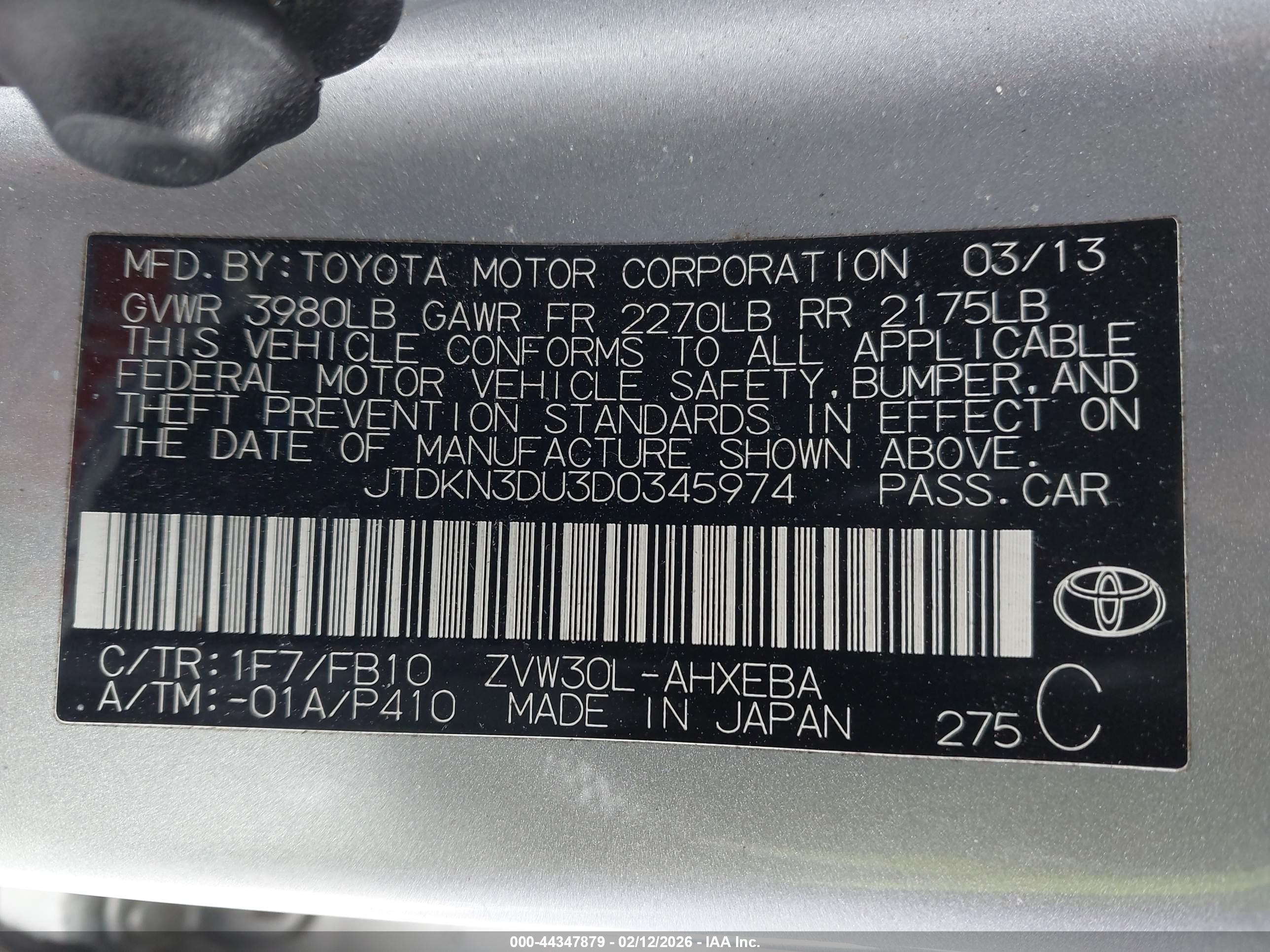 TOYOTA PRIUS image 9