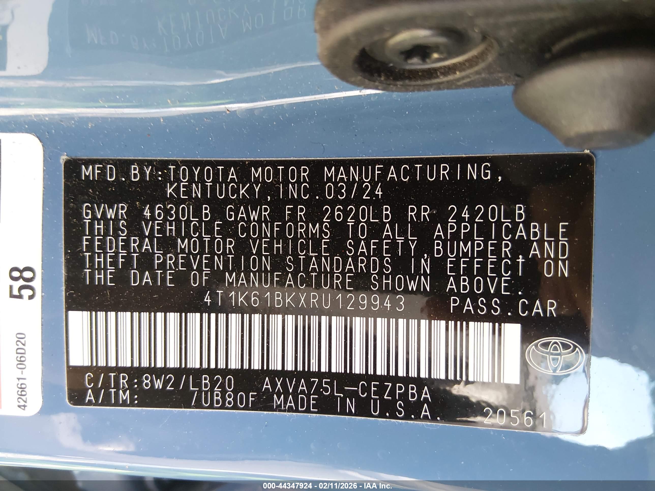 TOYOTA CAMRY image 9