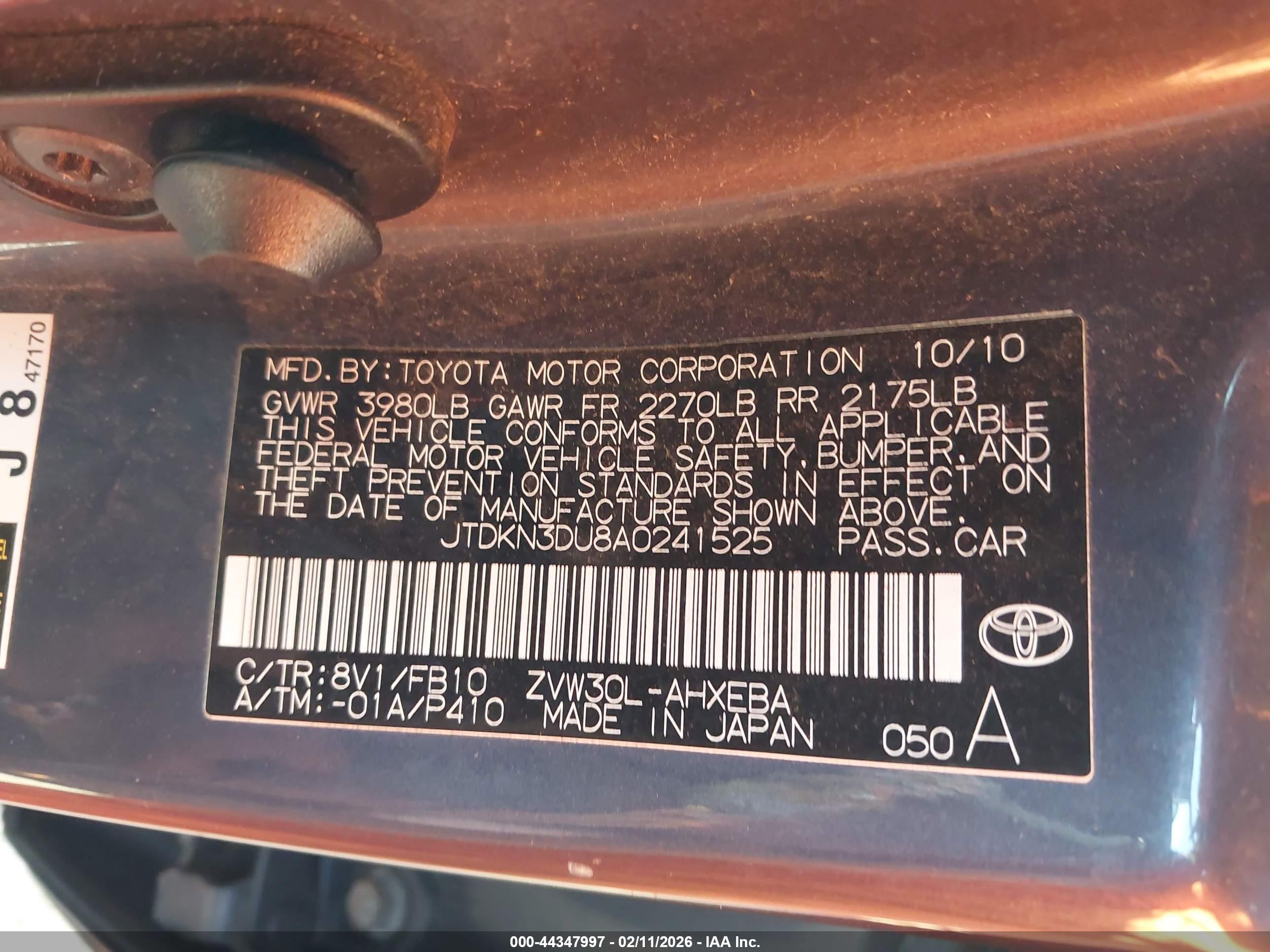 TOYOTA PRIUS image 9