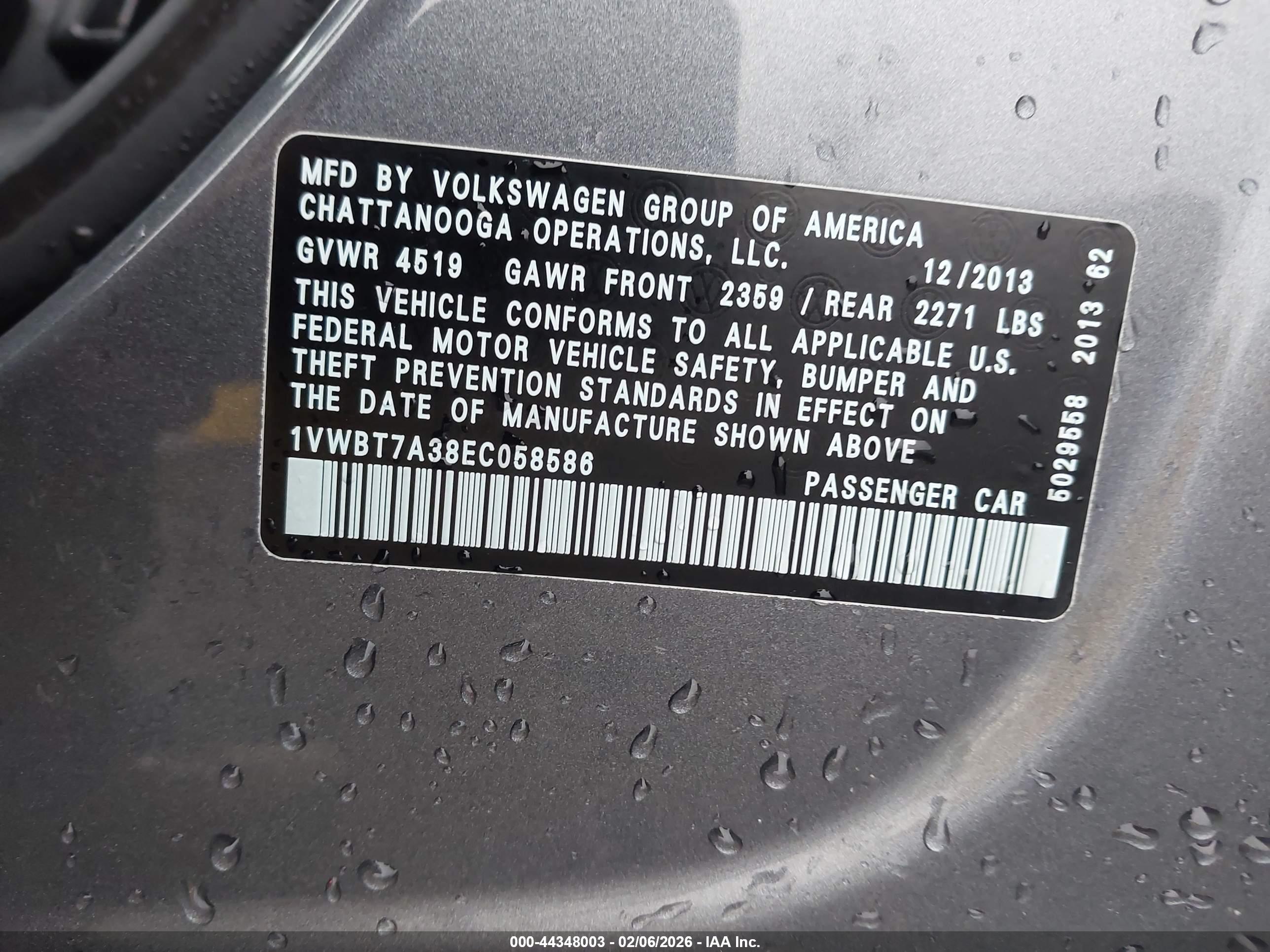 VOLKSWAGEN PASSAT image 9