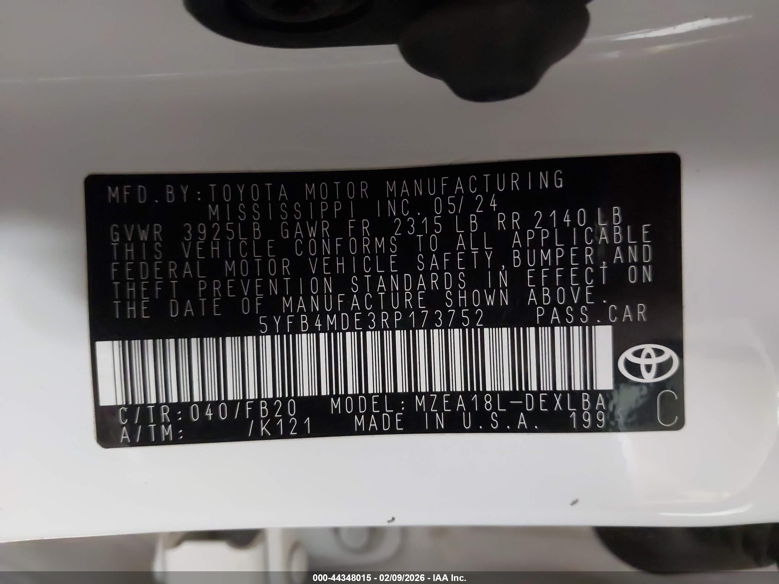 TOYOTA COROLLA image 9