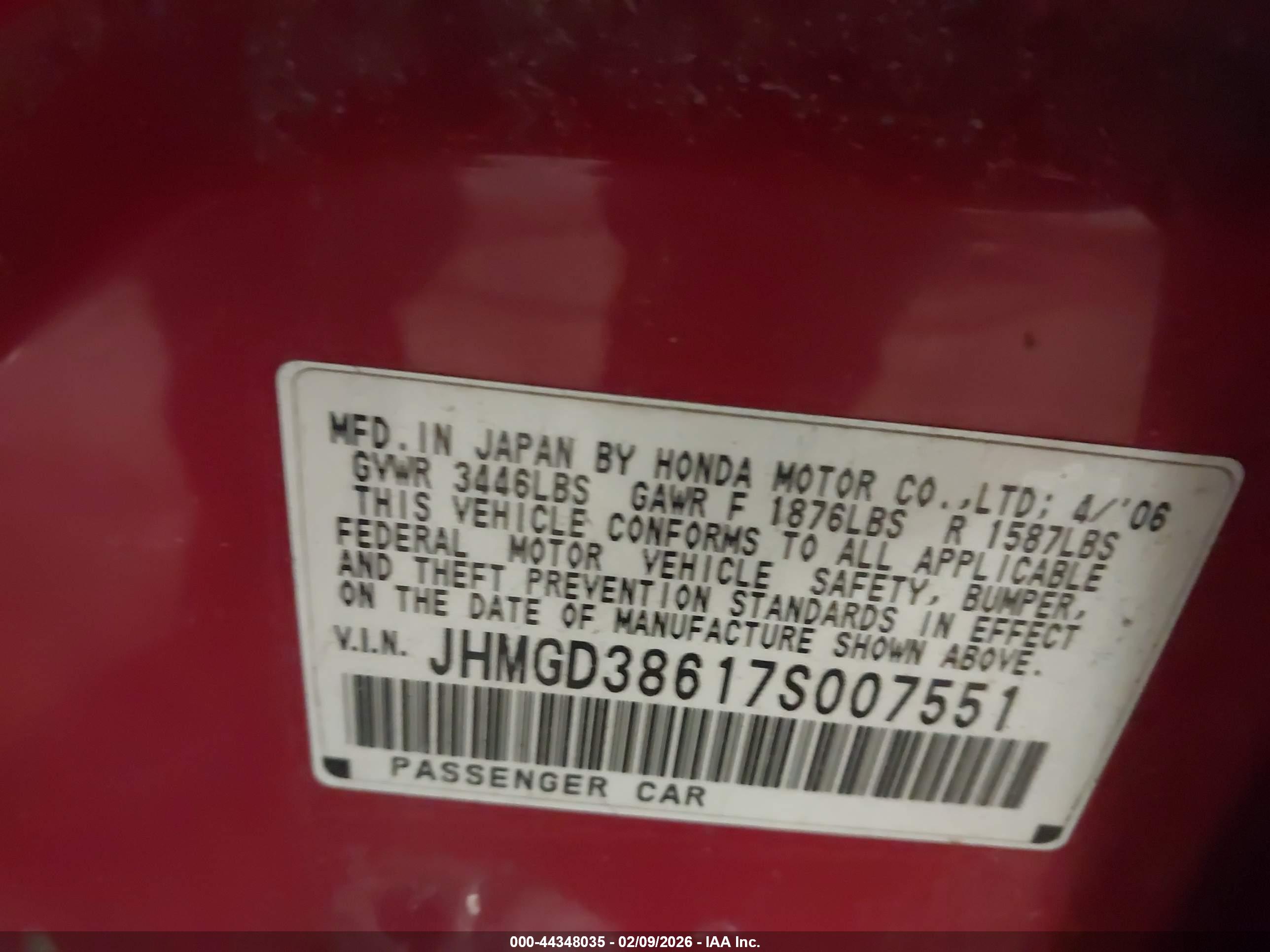 HONDA FIT image 9