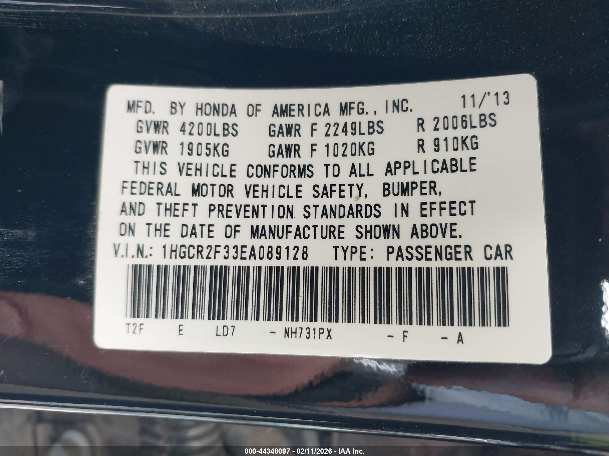 HONDA ACCORD image 9