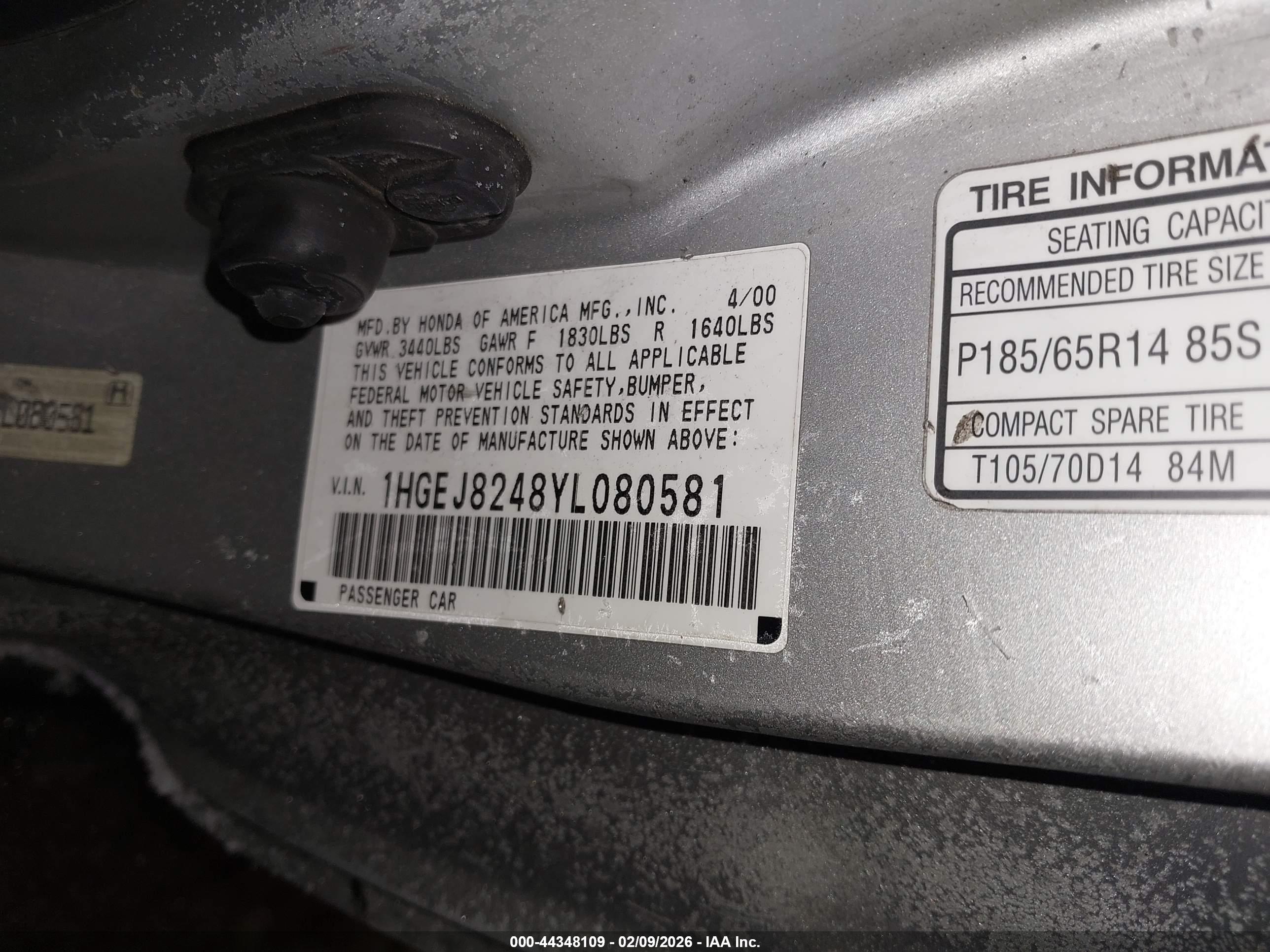 HONDA CIVIC image 9