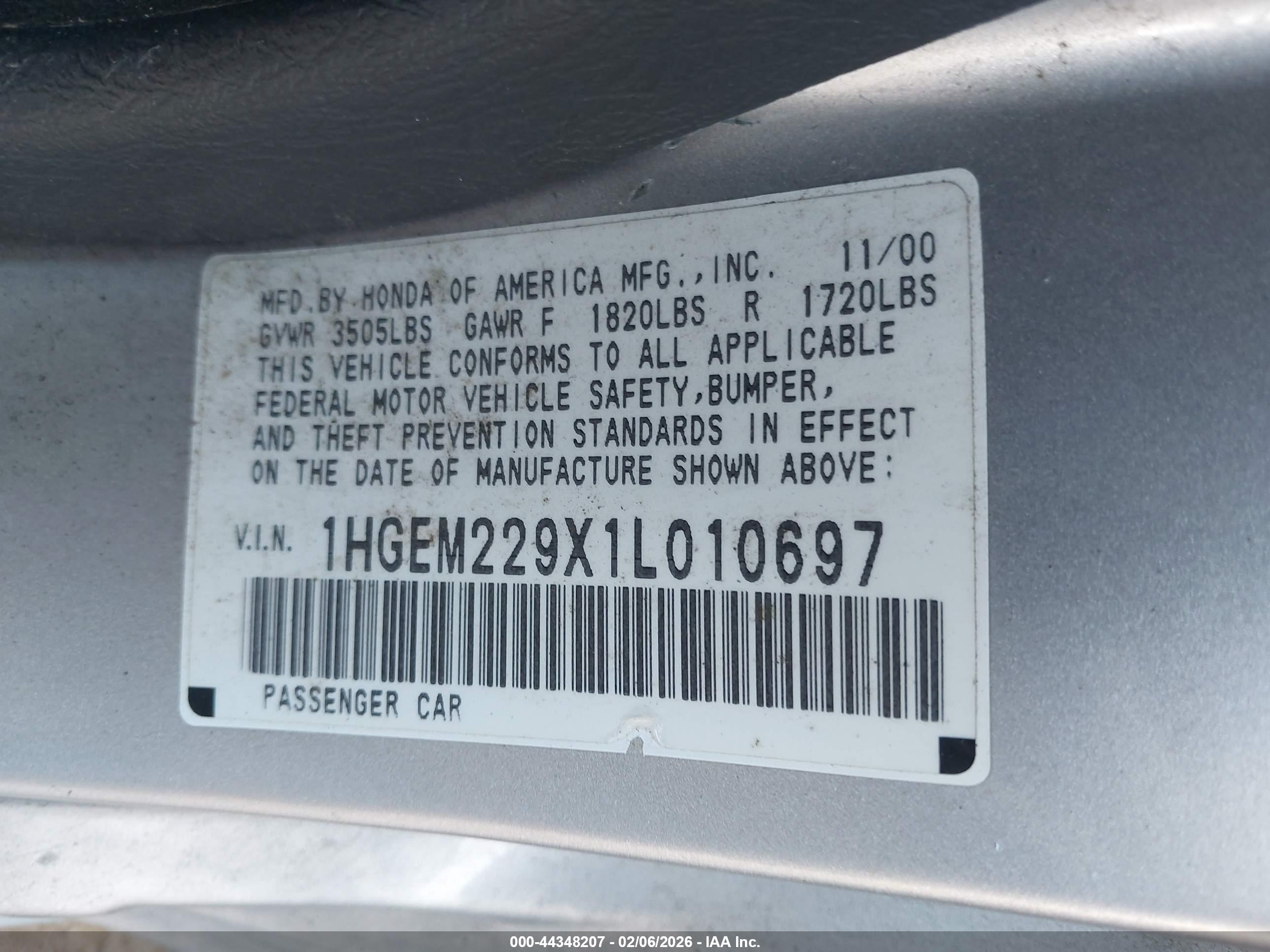 HONDA CIVIC image 9