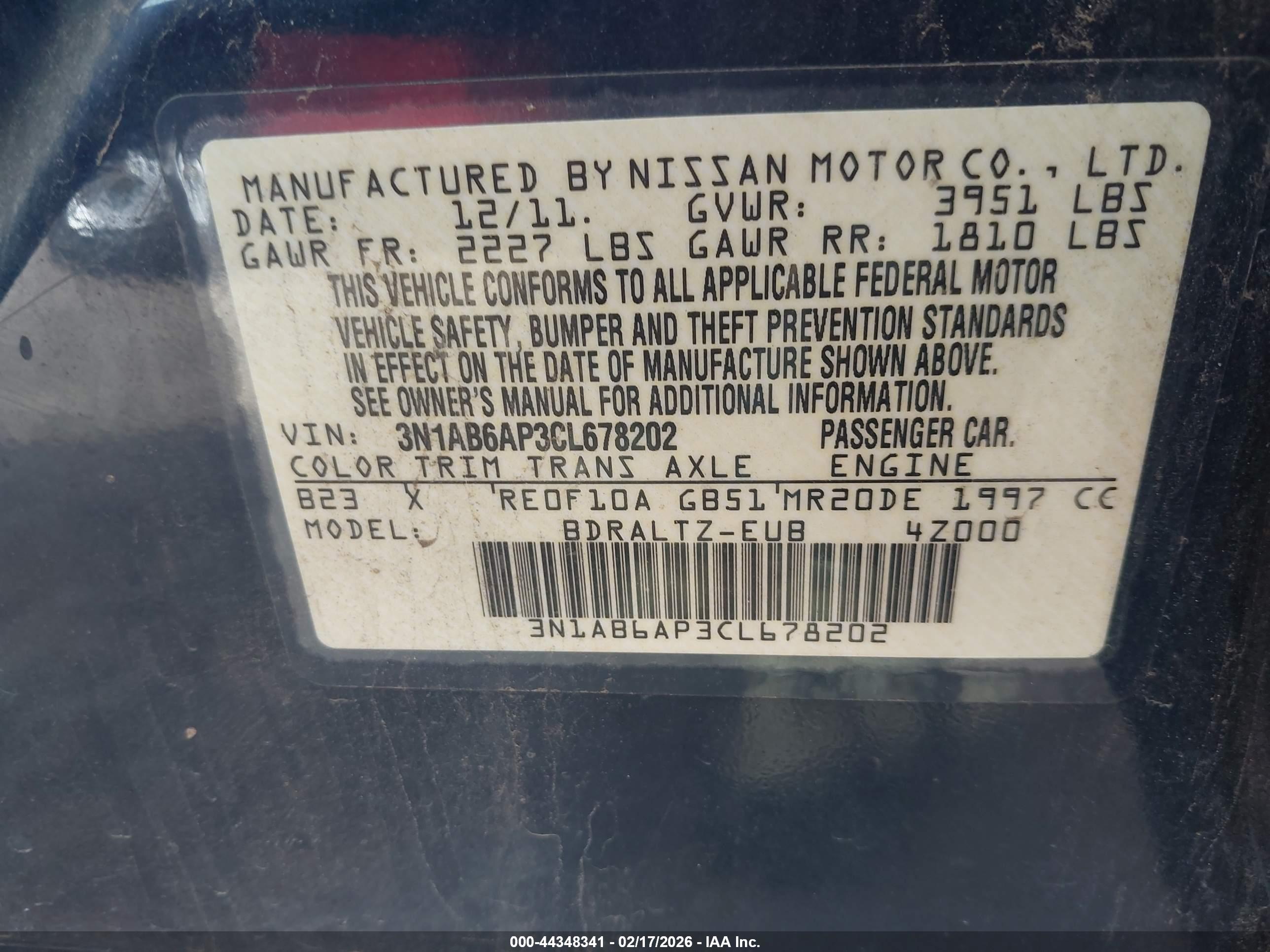 NISSAN SENTRA image 9