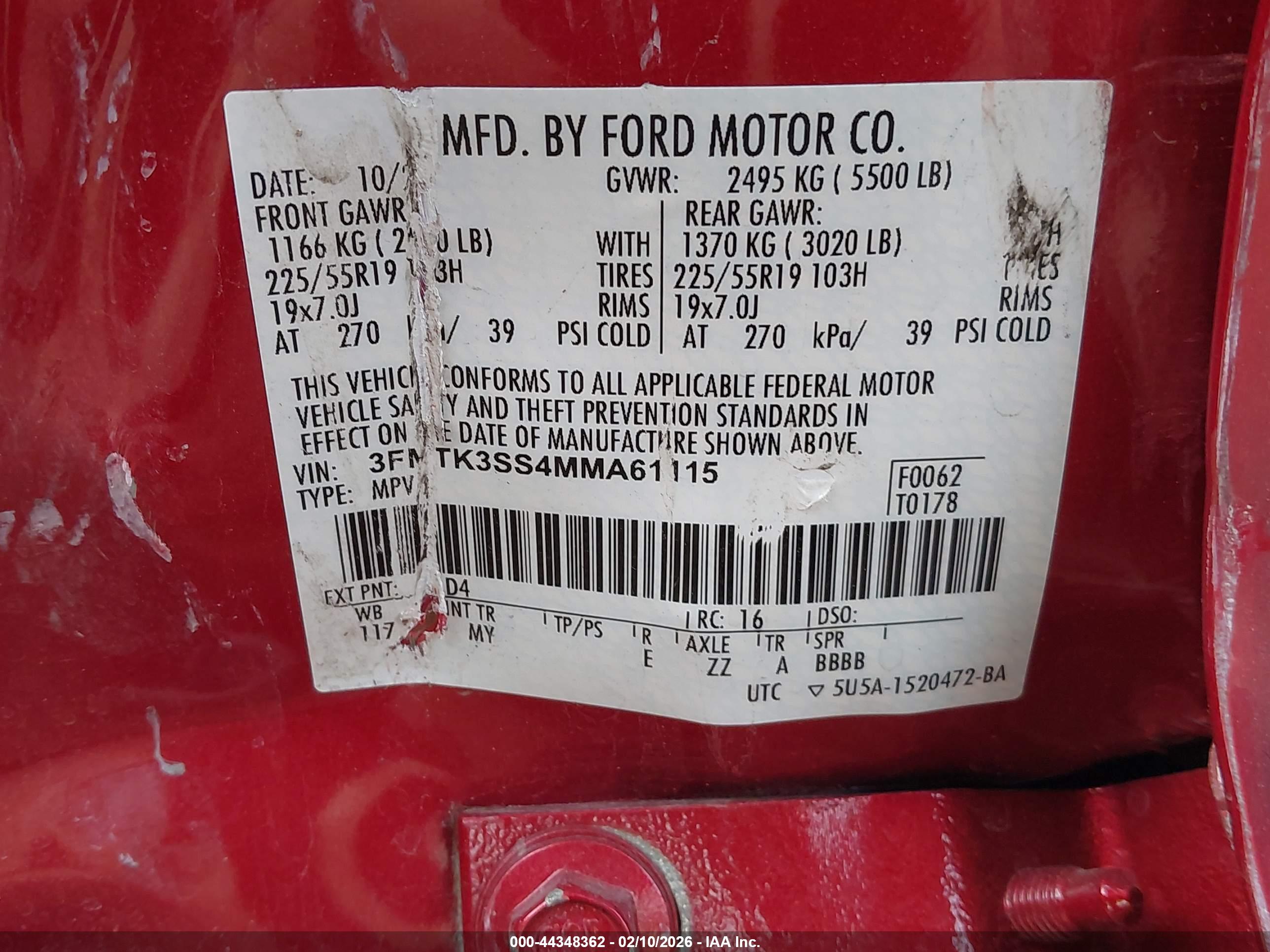 FORD MUSTANG image 9