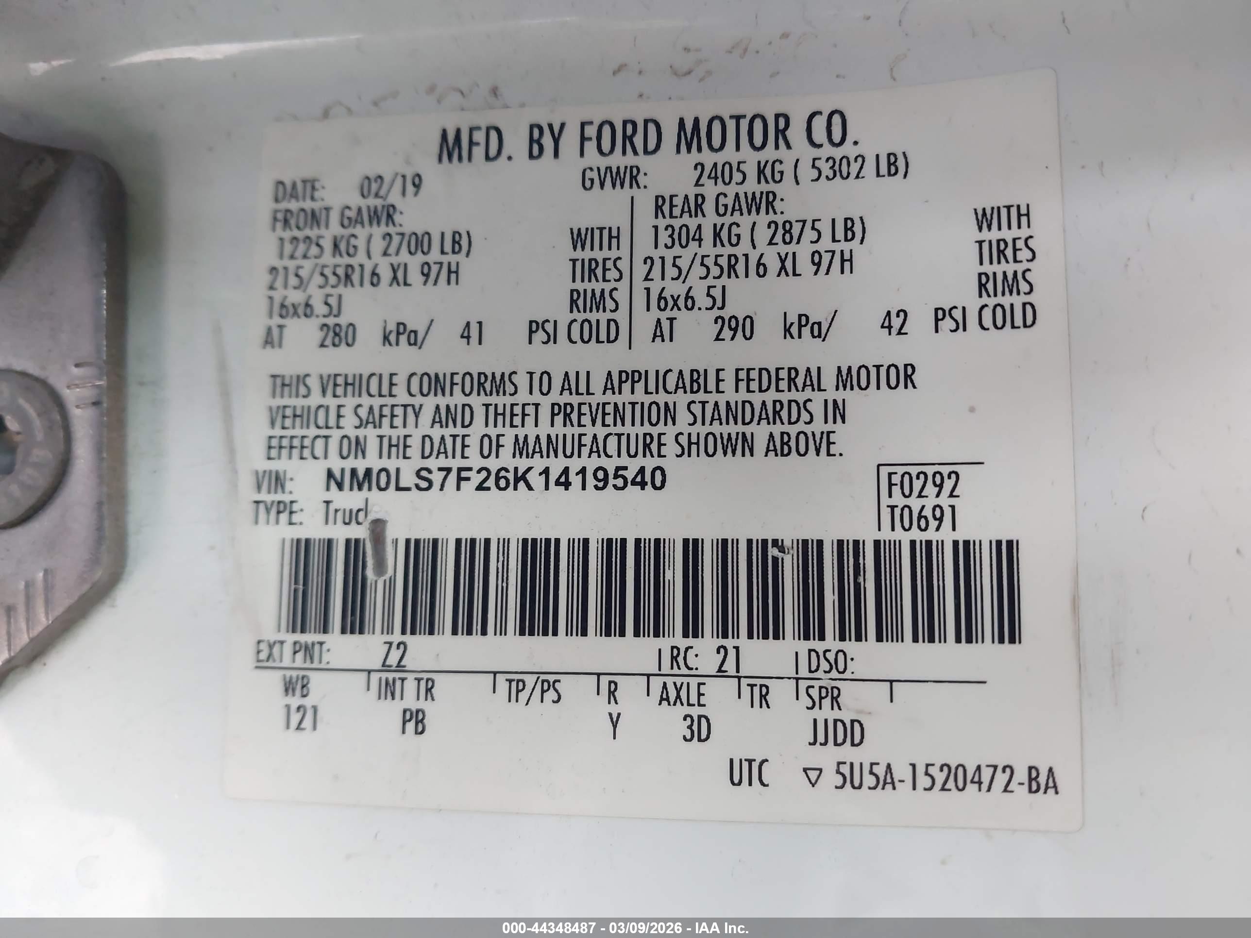 FORD TRANSIT image 9