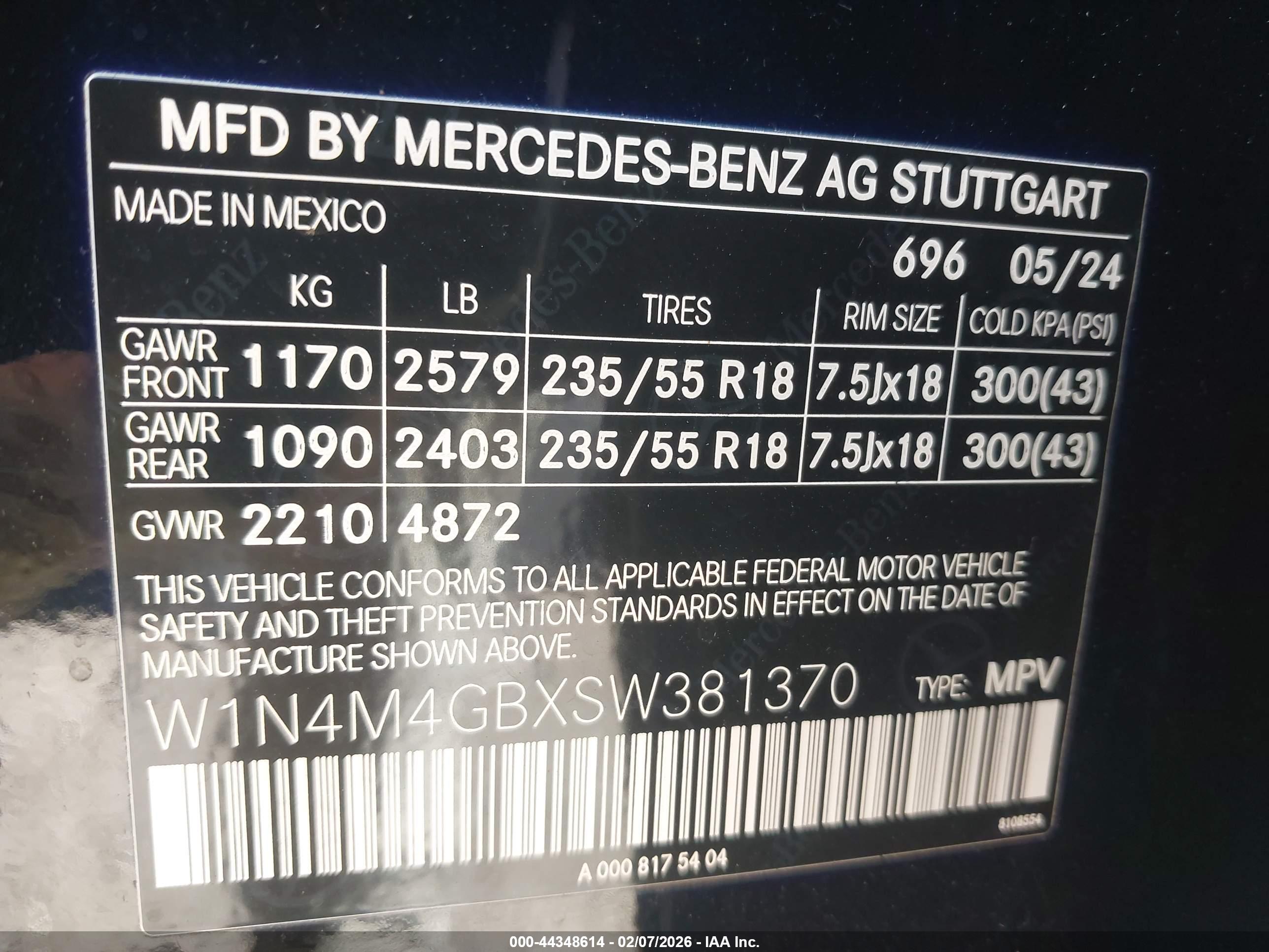 MERCEDES-BENZ GLB image 9
