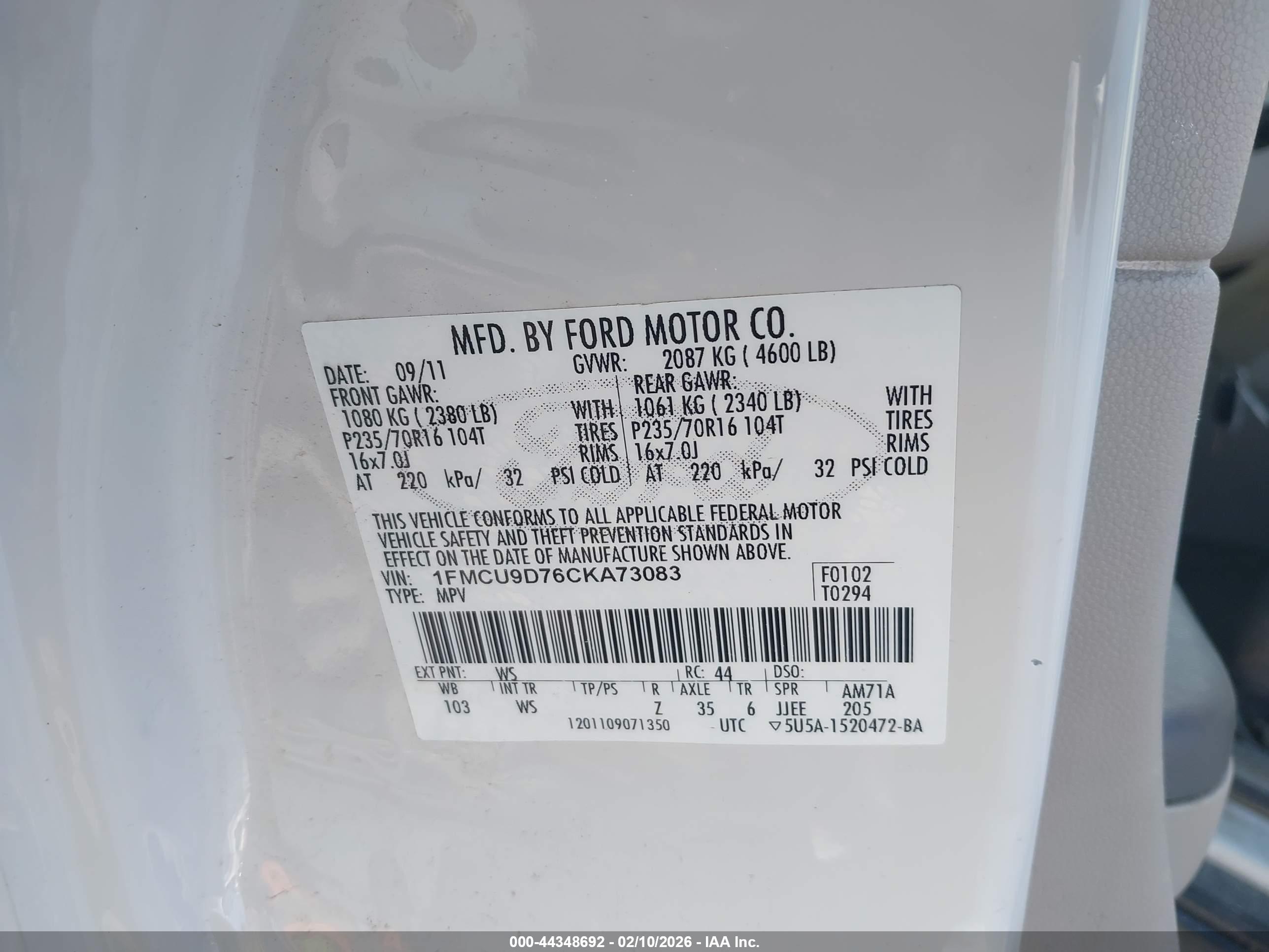 FORD ESCAPE image 9
