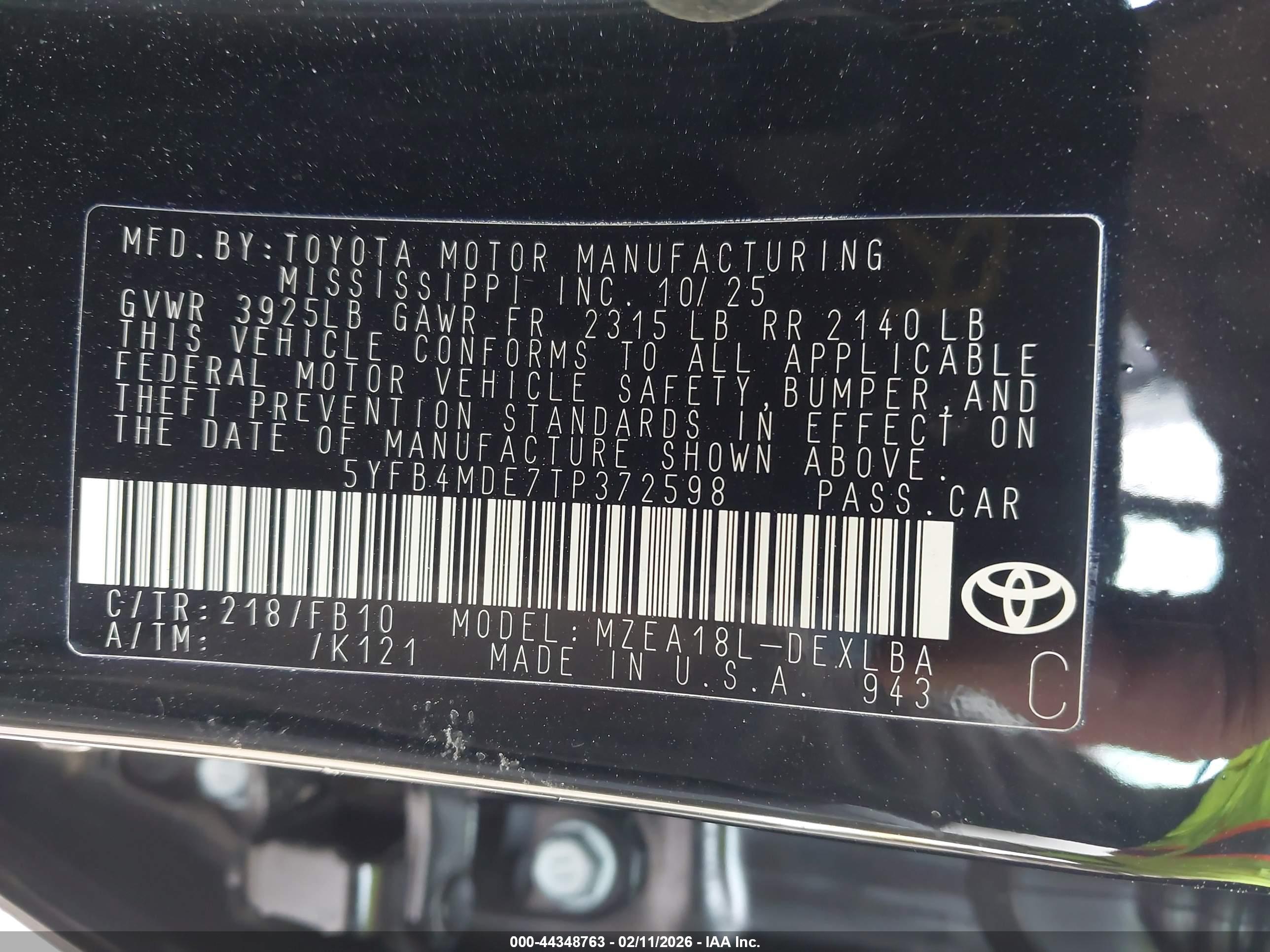 TOYOTA COROLLA image 9