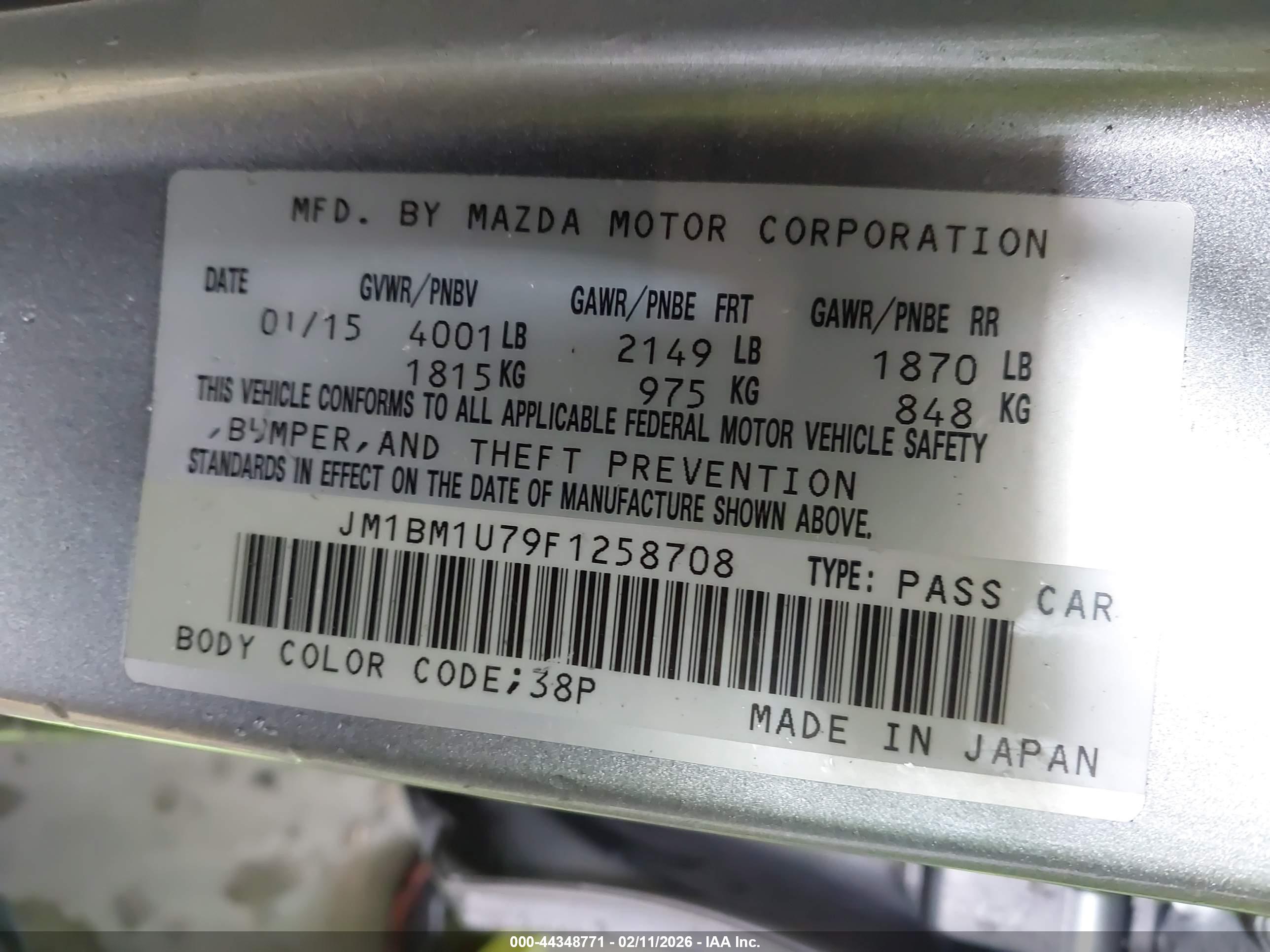 MAZDA MAZDA3 image 9