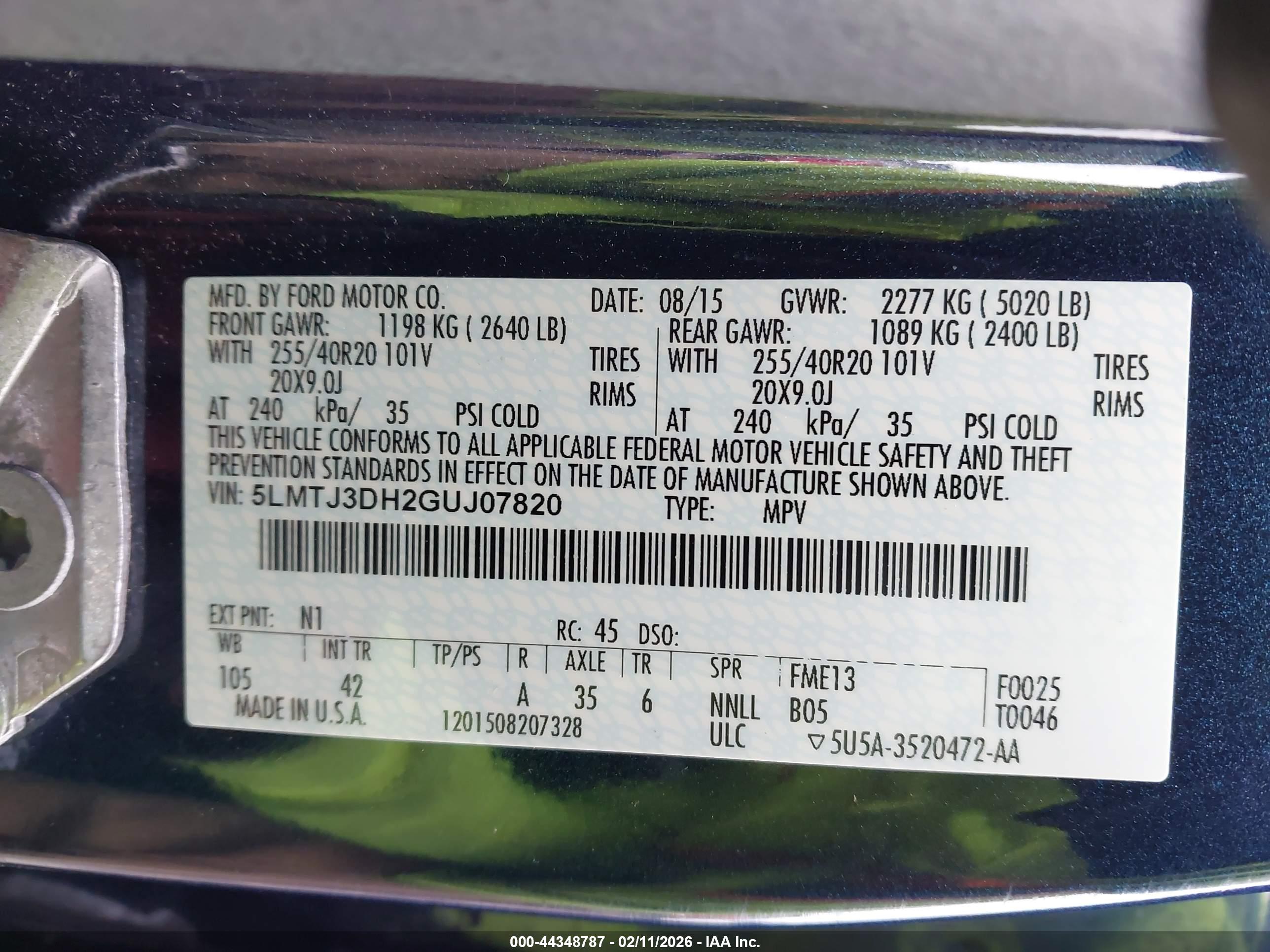 LINCOLN MKC image 9